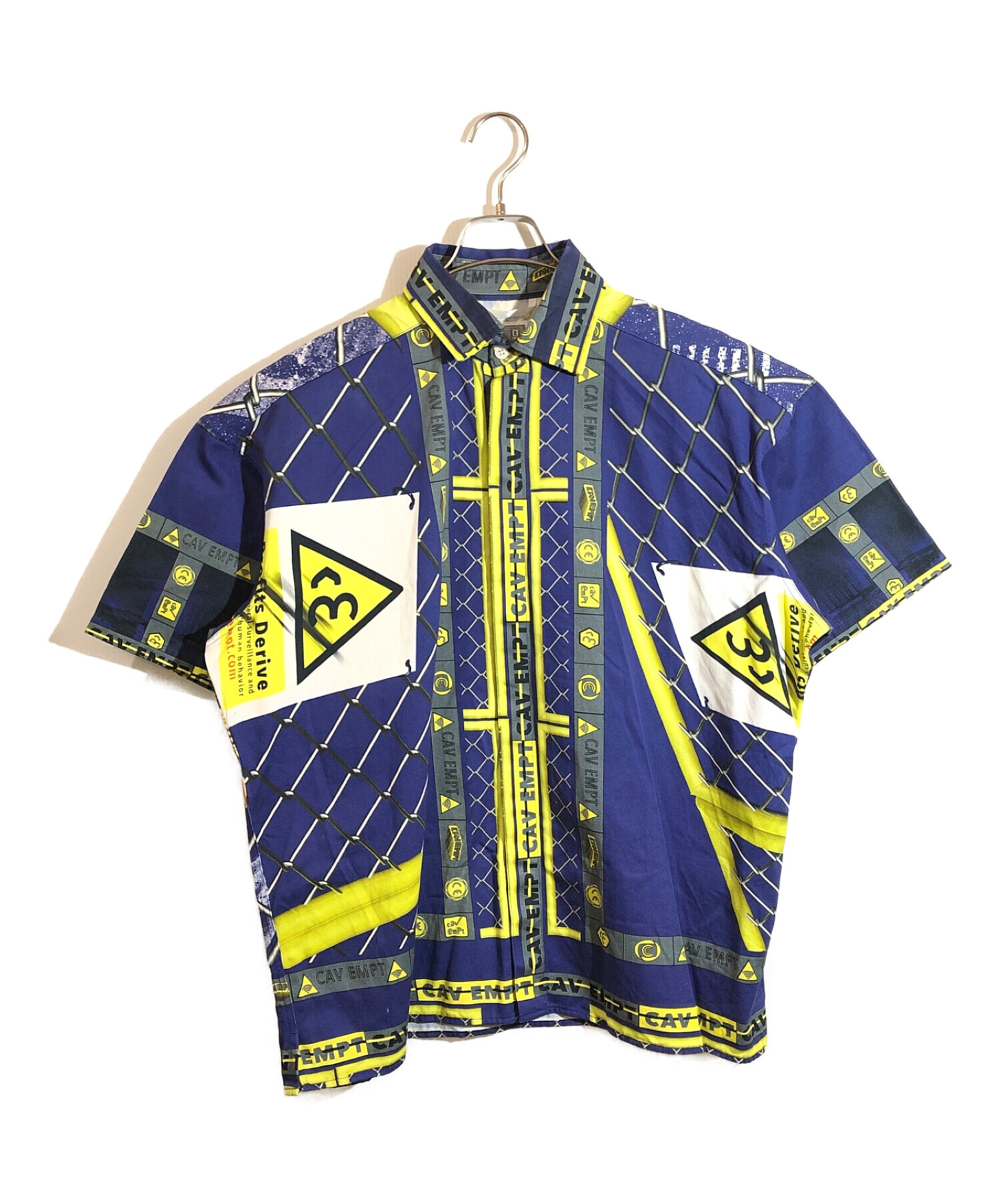 中古・古着通販】C.E (シーイー) CHAINLINK SHORT SLEEVE SHIRT ブルー