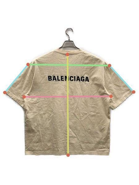 【中古・古着通販】BALENCIAGA (バレンシアガ) ロゴTシャツ