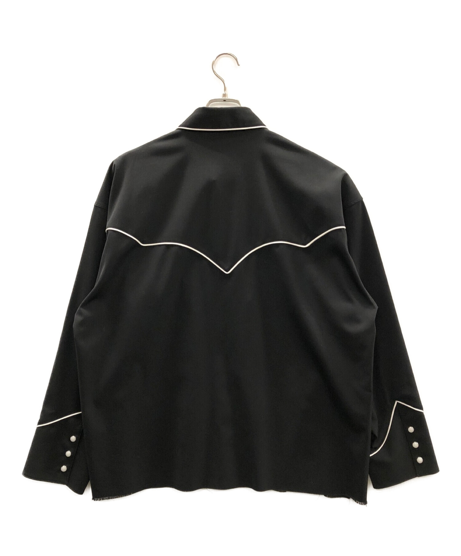 CULLNI × Jieda (クルニ×ジエダ) ウエスタンシャツ ブラック サイズ:2
