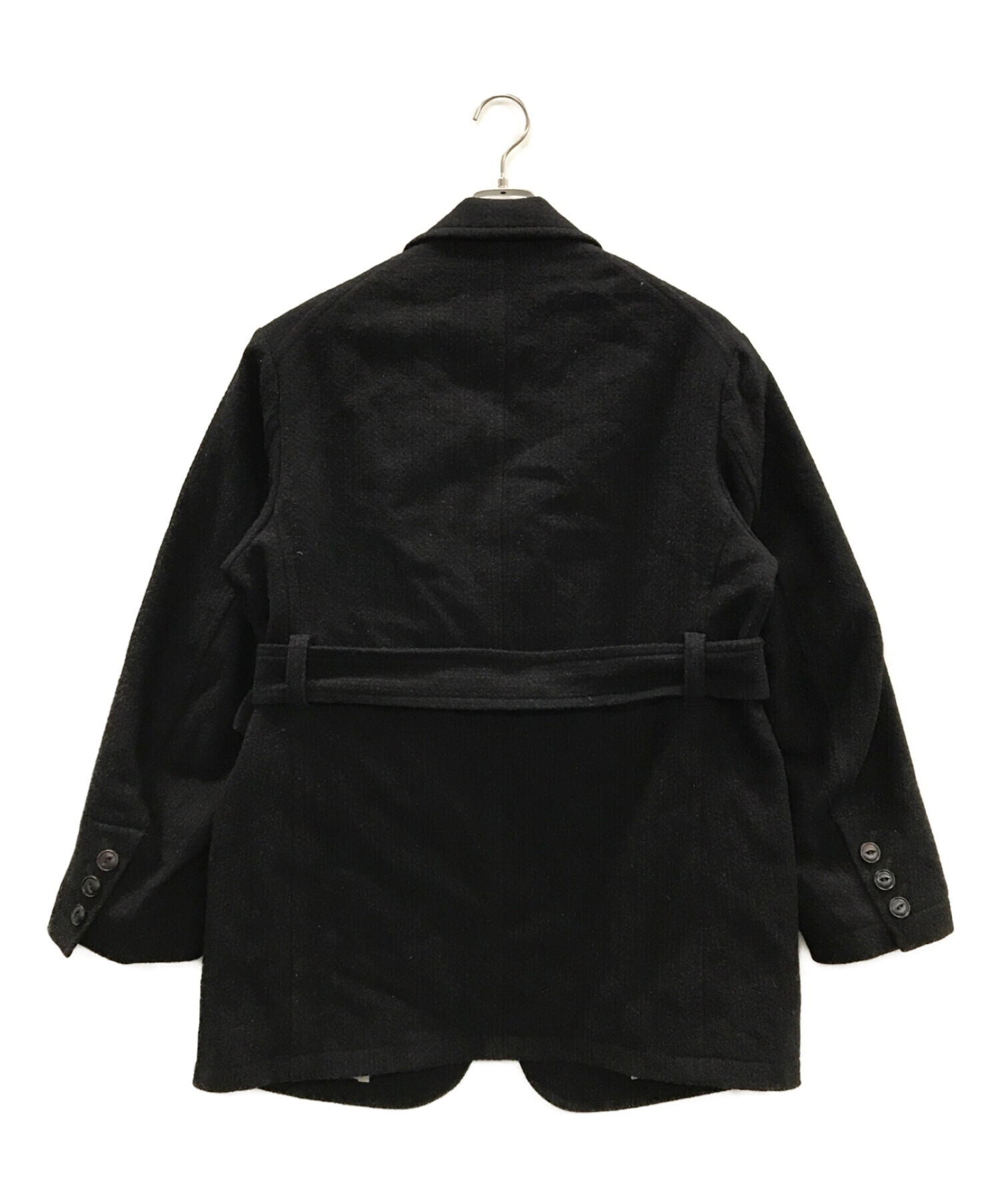 中古・古着通販】URU (ウル) BELTED JACKET ウールベルテッド