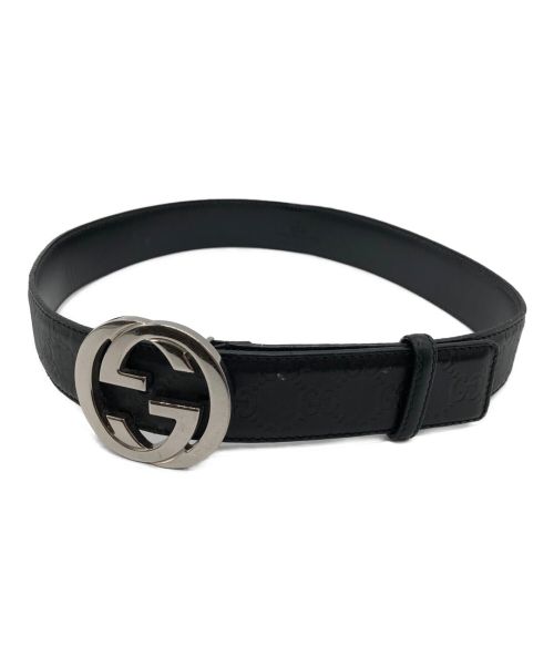 中古・古着通販】GUCCI (グッチ) インターロッキング Gバックルベルト