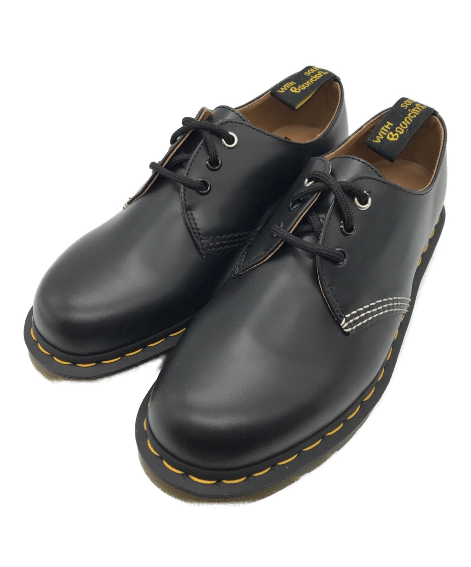 Dr.Martens × Y`s (ドクターマーチン×ワイズ) ３ホールブーツ ブラック サイズ:UK7