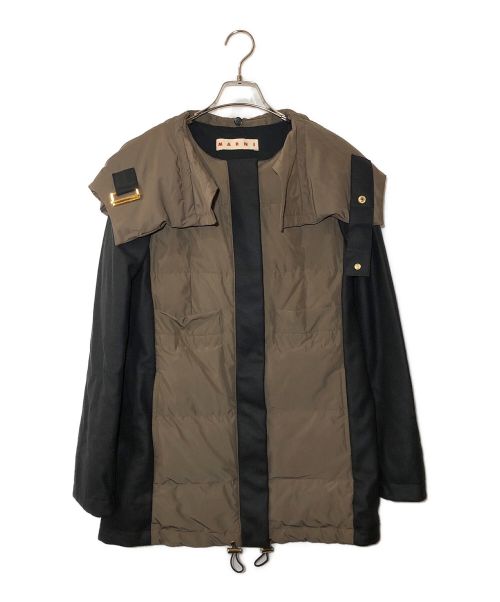 中古・古着通販】MARNI (マルニ) 2way カシミヤメルトン切替 ダウン