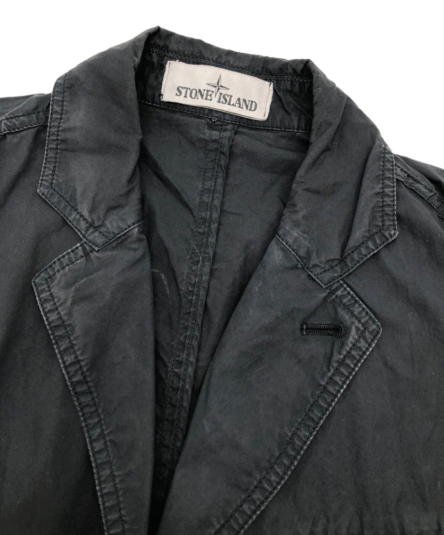 STONE ISLAND (ストーンアイランド) フィールドジャケット ブラック サイズ:XS
