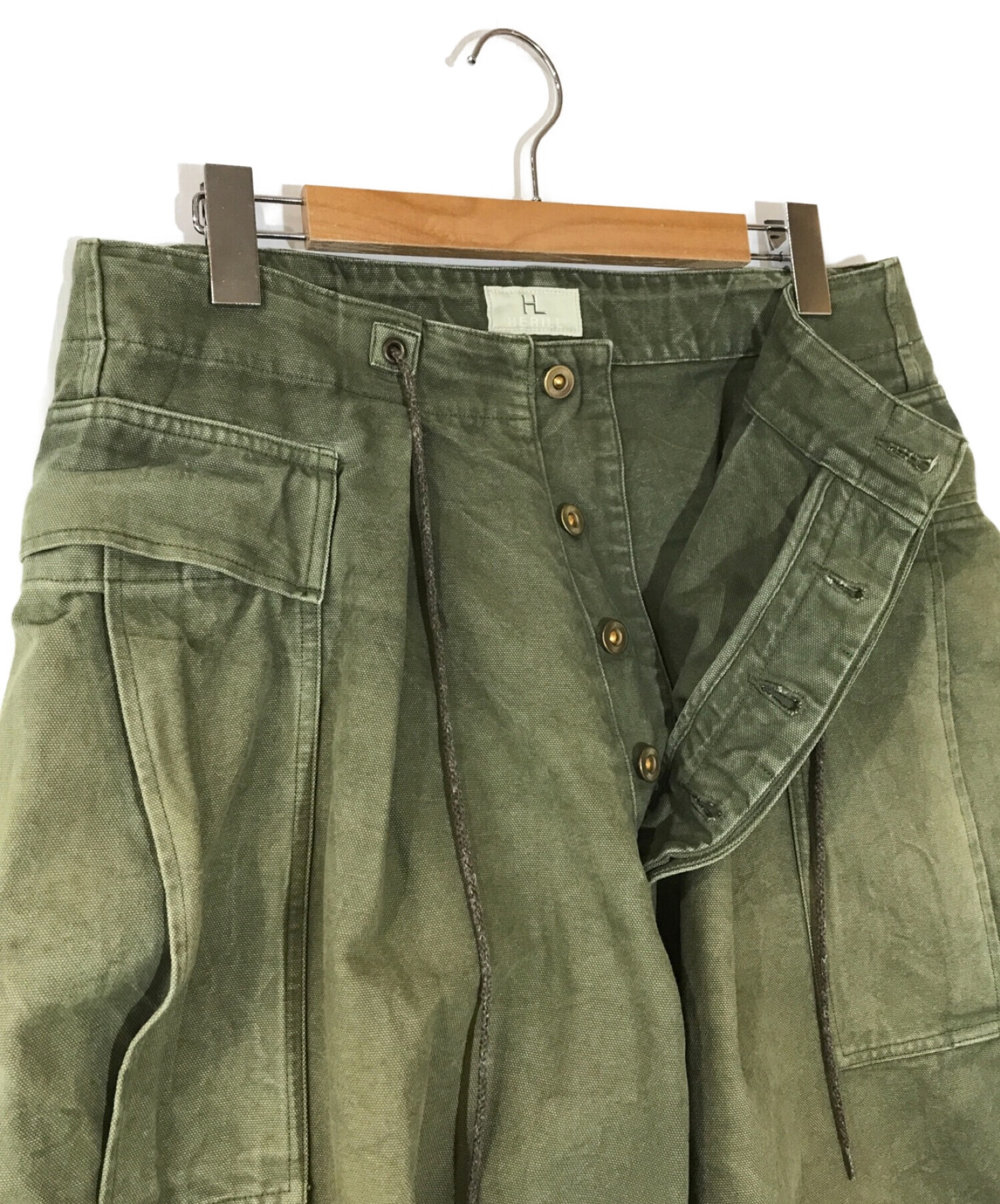 中古・古着通販】HERILL (ヘリル) DUCK CARGO PANTS ヘリル ダック