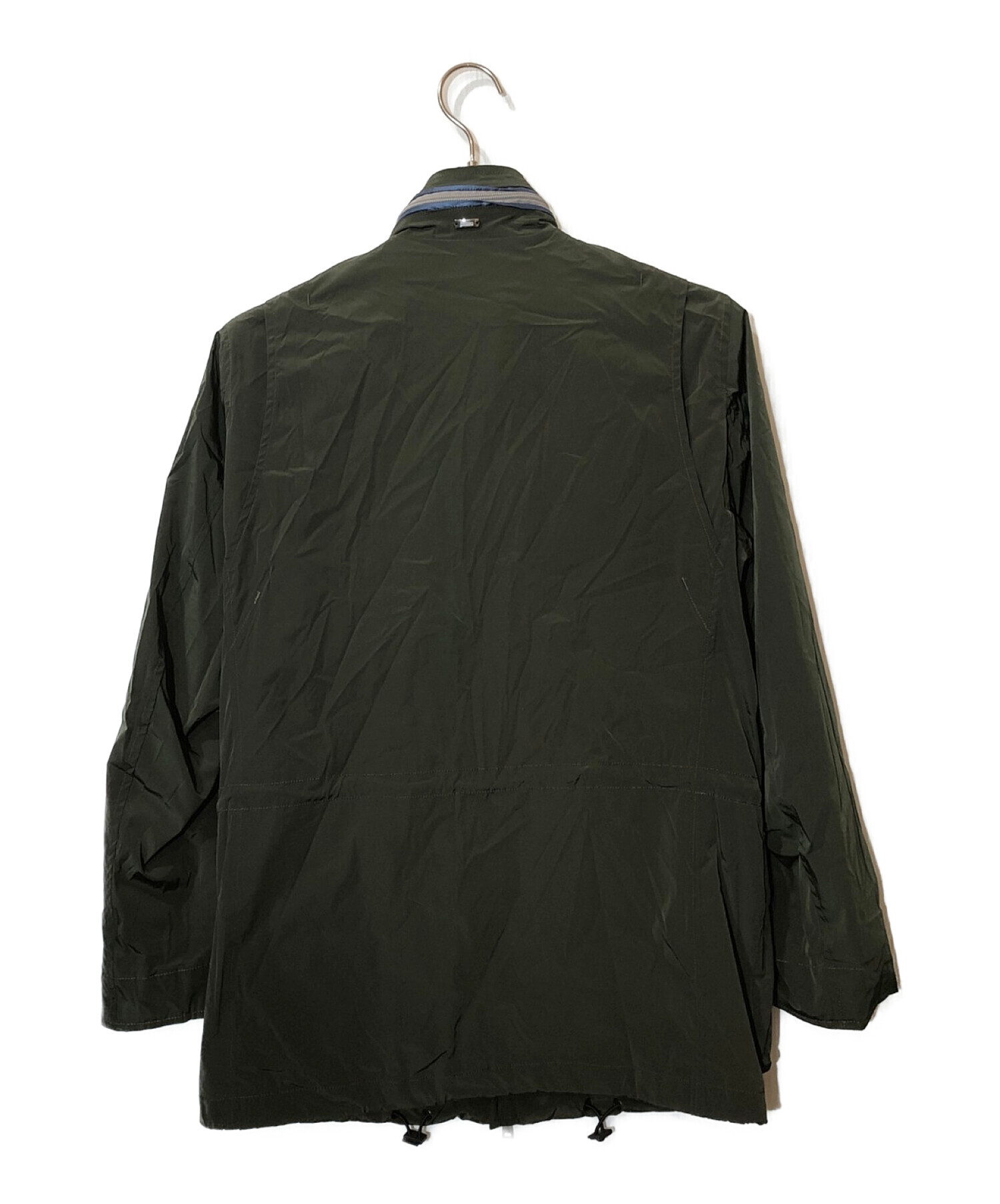 HERNO (ヘルノ) ナイロンフィールドジャケット オリーブ サイズ:48