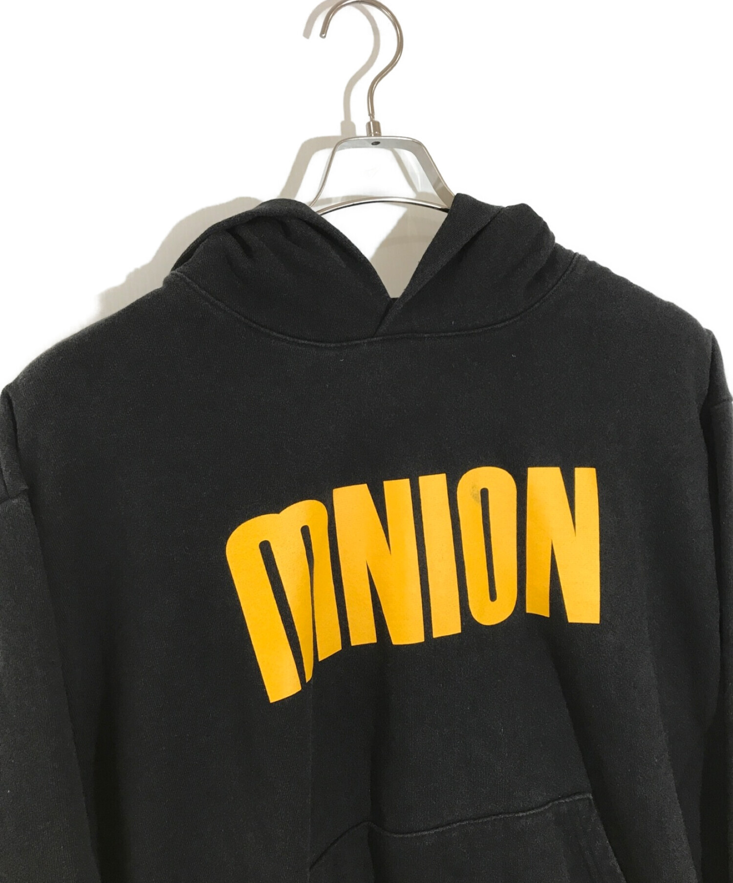 UNION TOKYO × MIN-NANO (ユニオントーキョー×ミンナノ) MNION HOODIE ブラック サイズ:Ⅲ