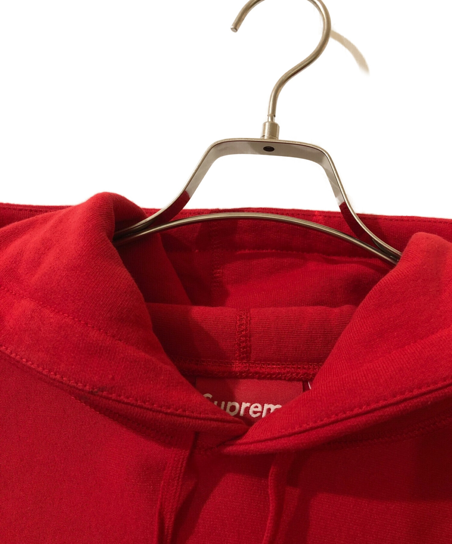 Supreme (シュプリーム) Le Luxe Hooded Sweatshirt Le Luxeフーディーセーターシャツ レッド サイズ:M