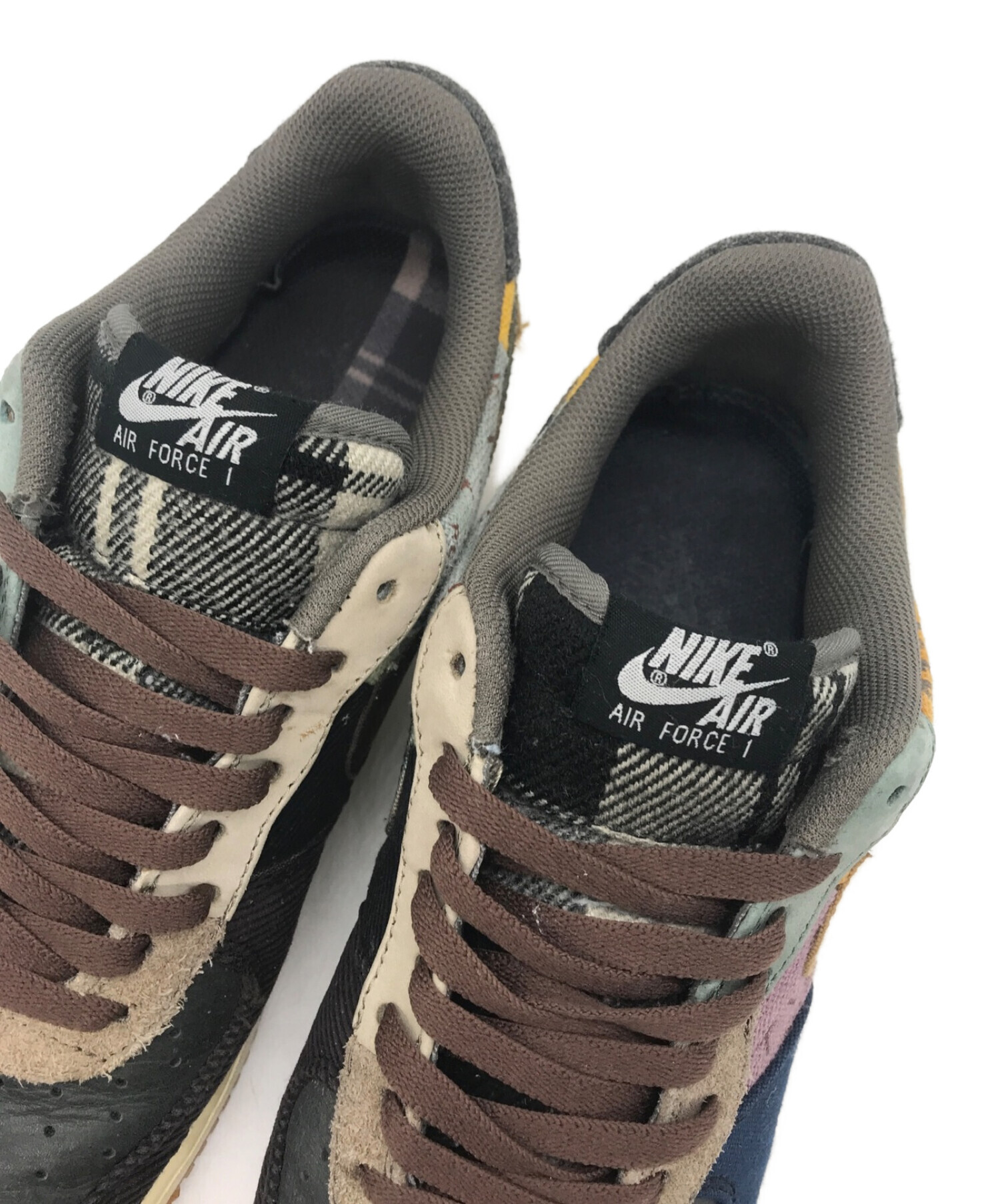 NIKE × TRAVIS SCOTT (ナイキ × トラヴィス・スコット) AIR FORCE 1 LOW CACTUS JACK  エアフォース１ロー/カクタスジャック マルチカラー サイズ:28.0