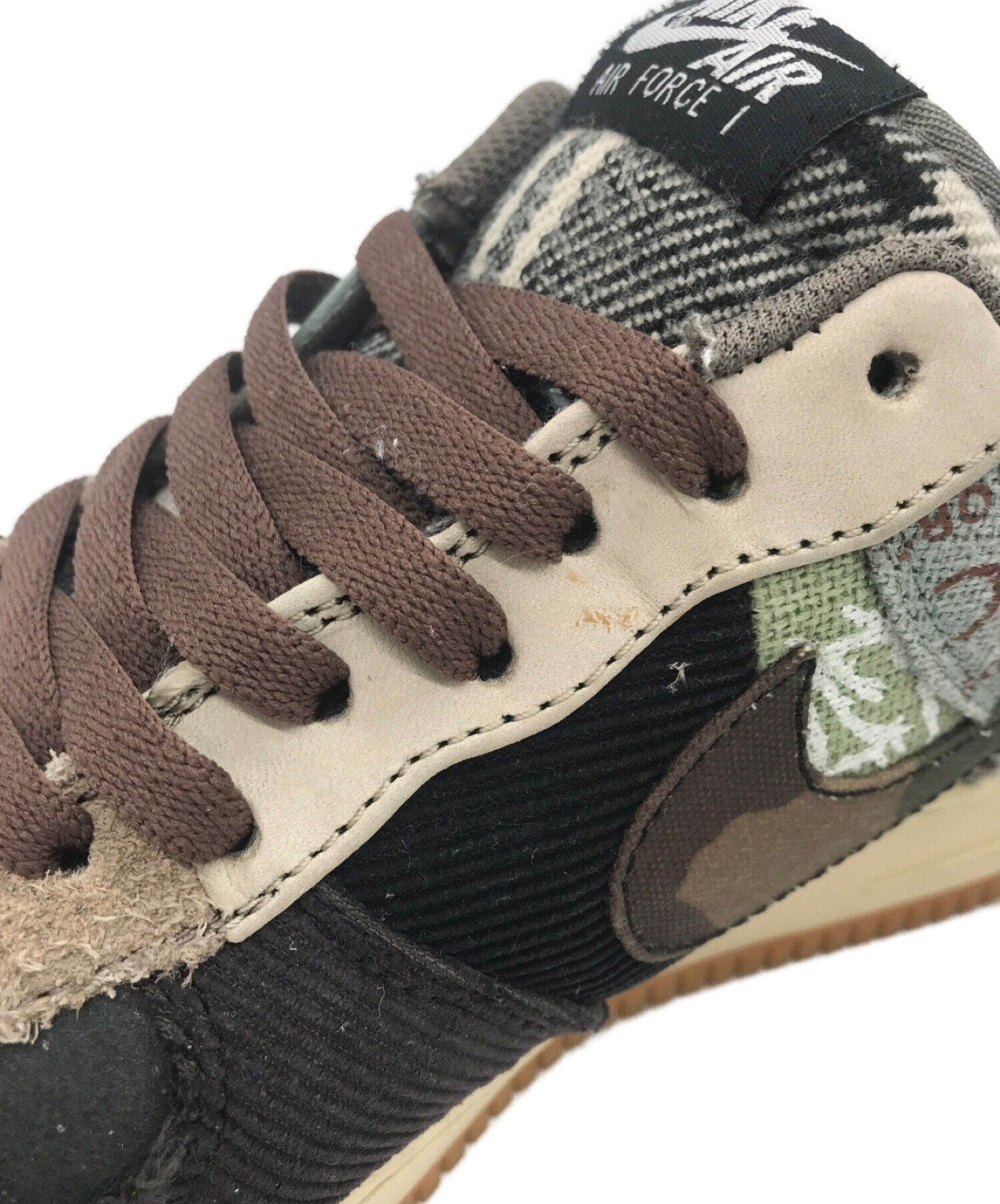 NIKE × TRAVIS SCOTT (ナイキ × トラヴィス・スコット) AIR FORCE 1 LOW CACTUS JACK  エアフォース１ロー/カクタスジャック マルチカラー サイズ:28.0