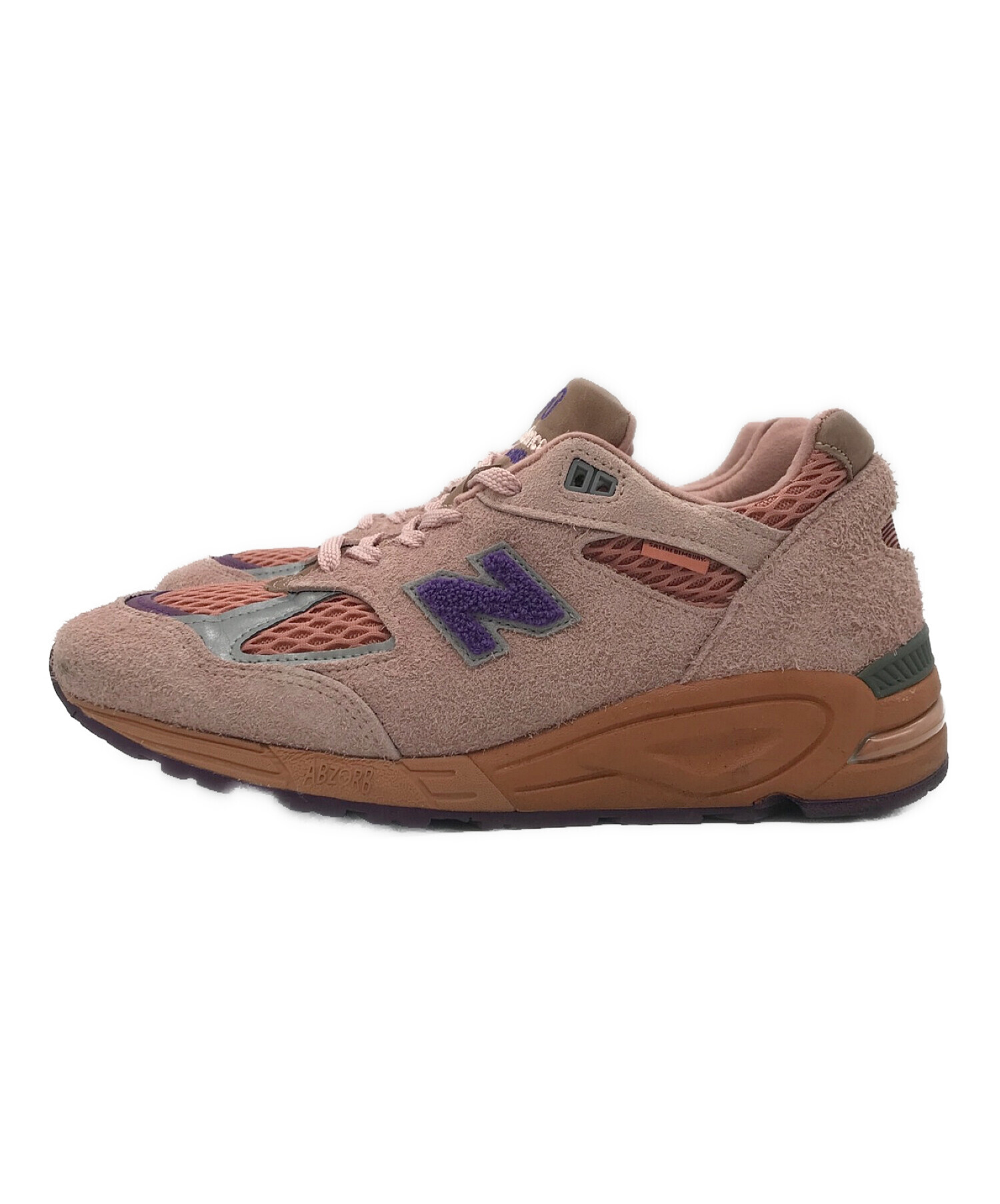 Salehe Bembury × New Balance (サレヘ・ベンバリー×ニューバランス) M990SB2 ピンク サイズ:28