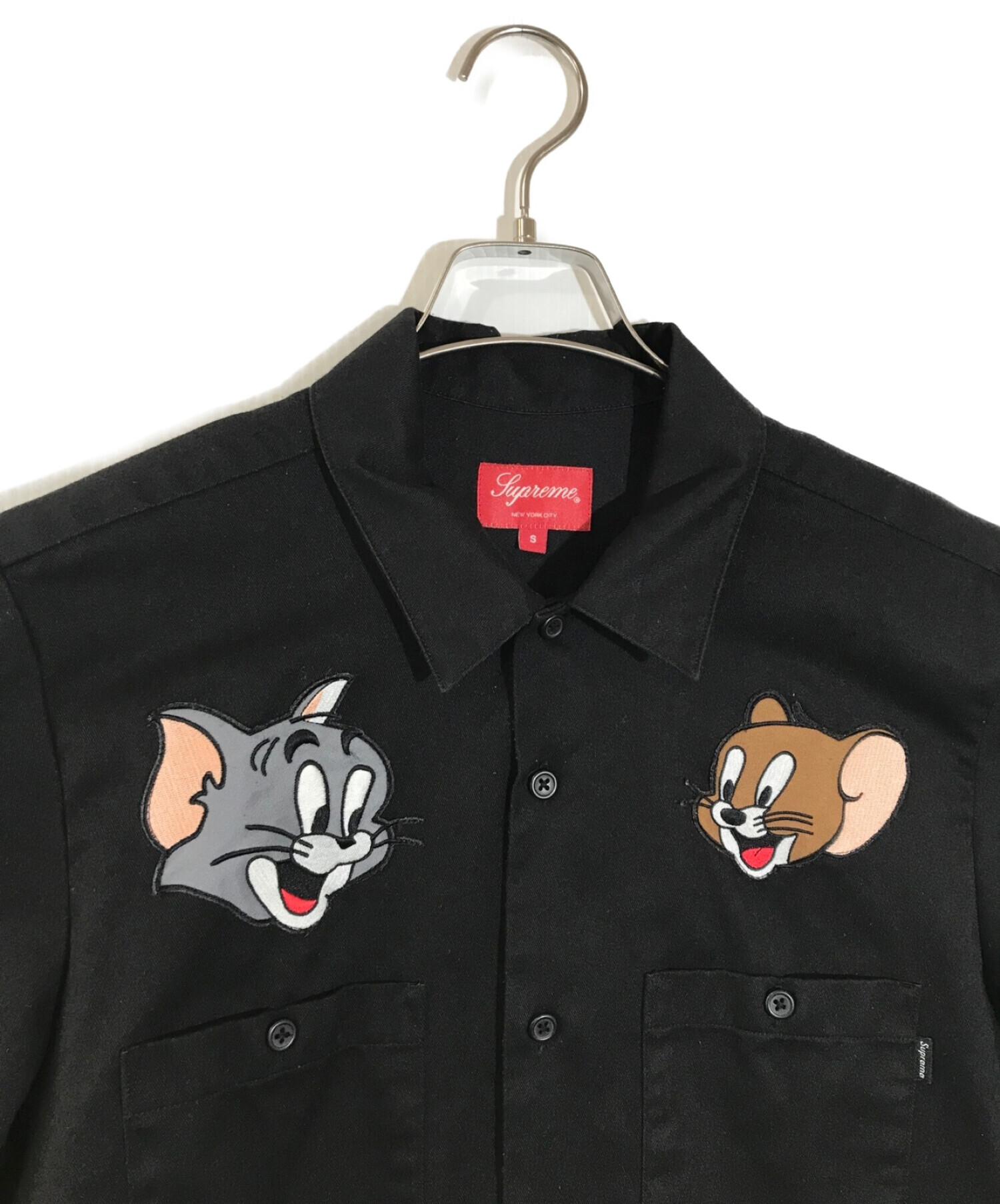 2016FW Supreme Tom&Jerry S/S Work Shirtトップス - シャツ