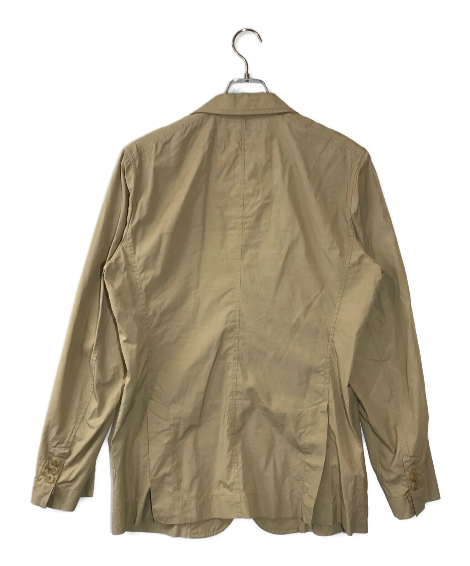 Yves Saint Laurent (イヴサンローラン) 裏地刺繍ジャケット ベージュ サイズ:50