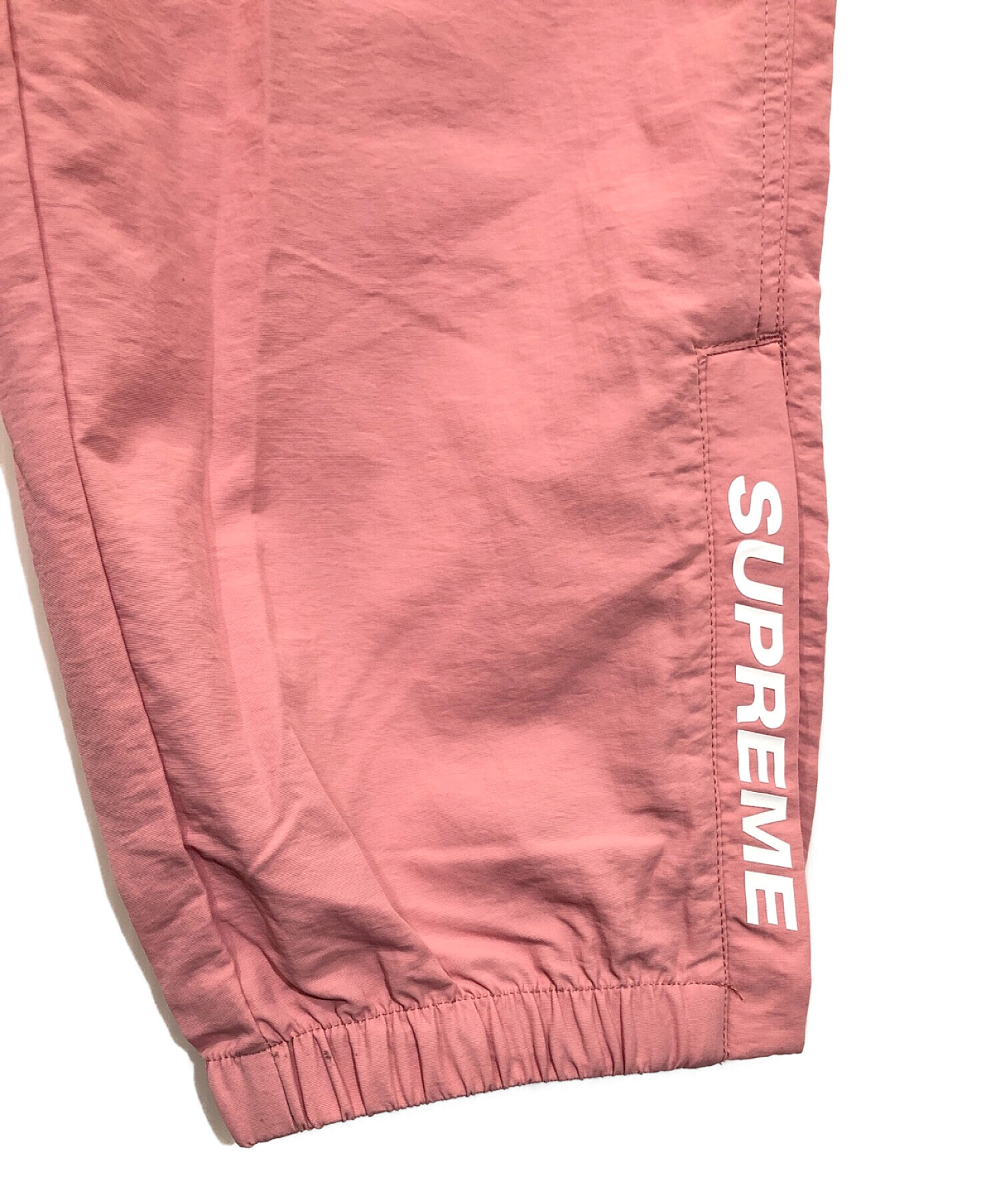 Supreme (シュプリーム) WARM UP PANT ピンク サイズ:M 未使用品