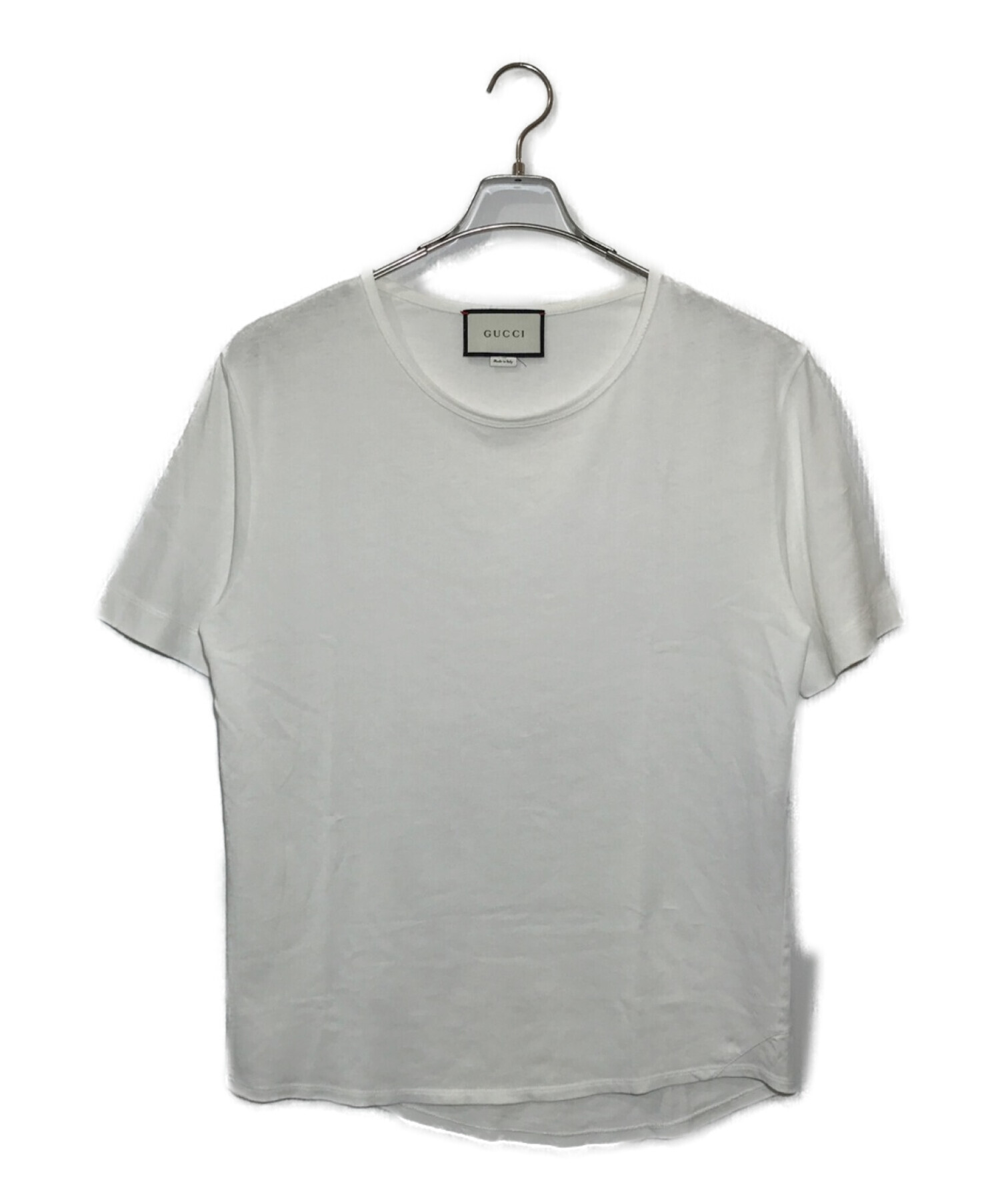中古・古着通販】GUCCI (グッチ) バックタグ Tシャツ ホワイト サイズ