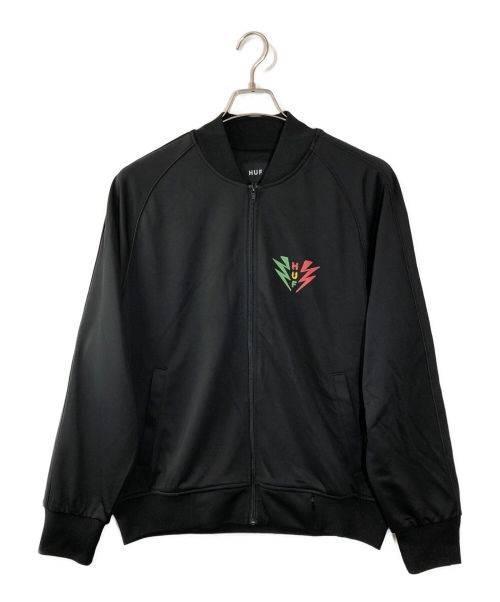 中古・古着通販】HUF (ハフ) SEISMIC BASS TRACK JACKET ブラック