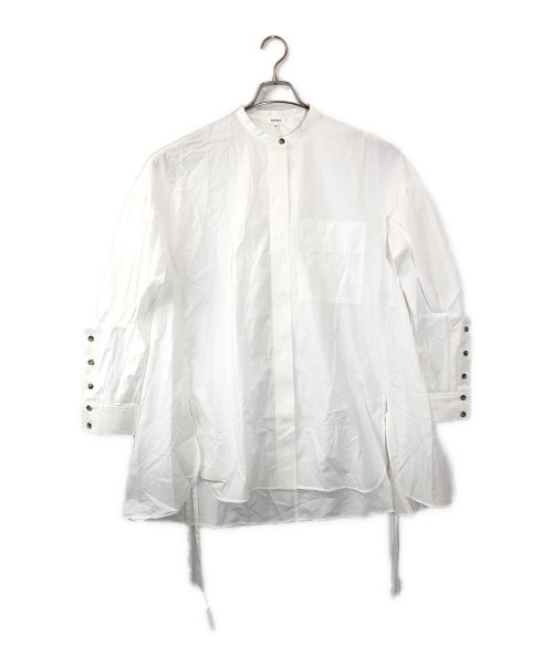 ENFOLD Washedタイプライター Open cuff SHIRT | nate-hospital.com