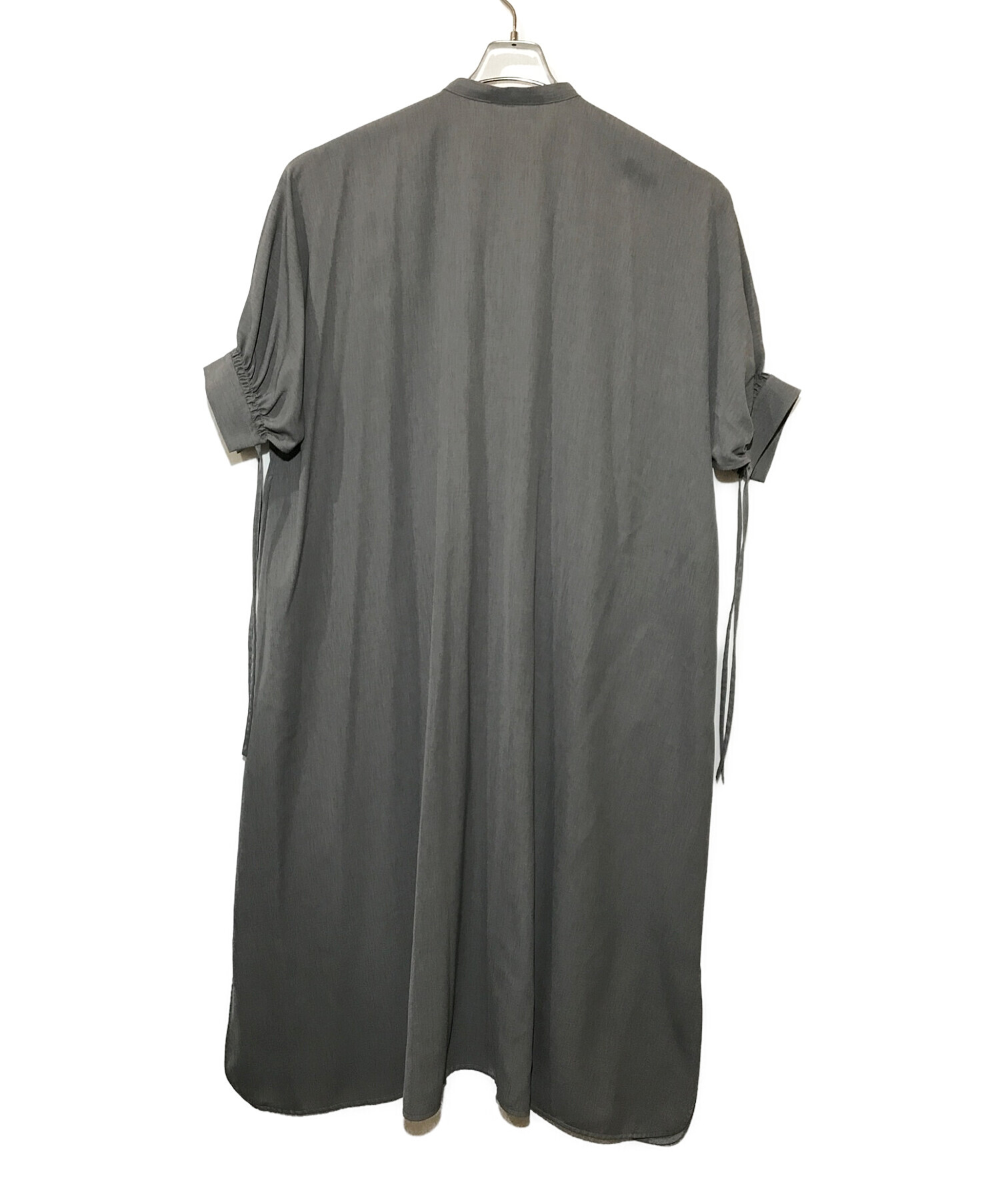 ENFOLD COMFORTABLE TWILL BIG DRESS - ロングワンピース