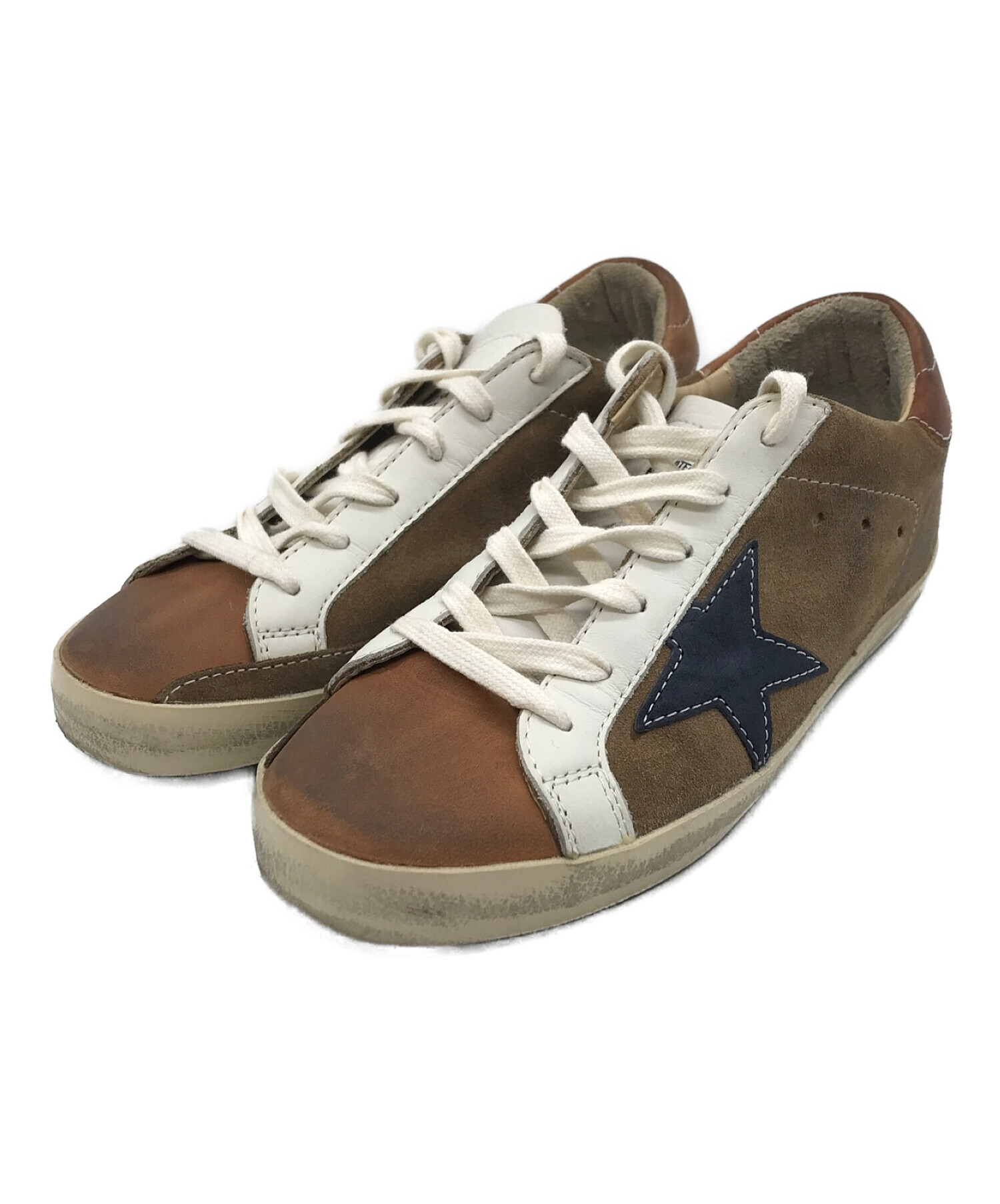 GOLDEN GOOSE (ゴールデングース) スウェードスニーカー ブラウン サイズ:２３