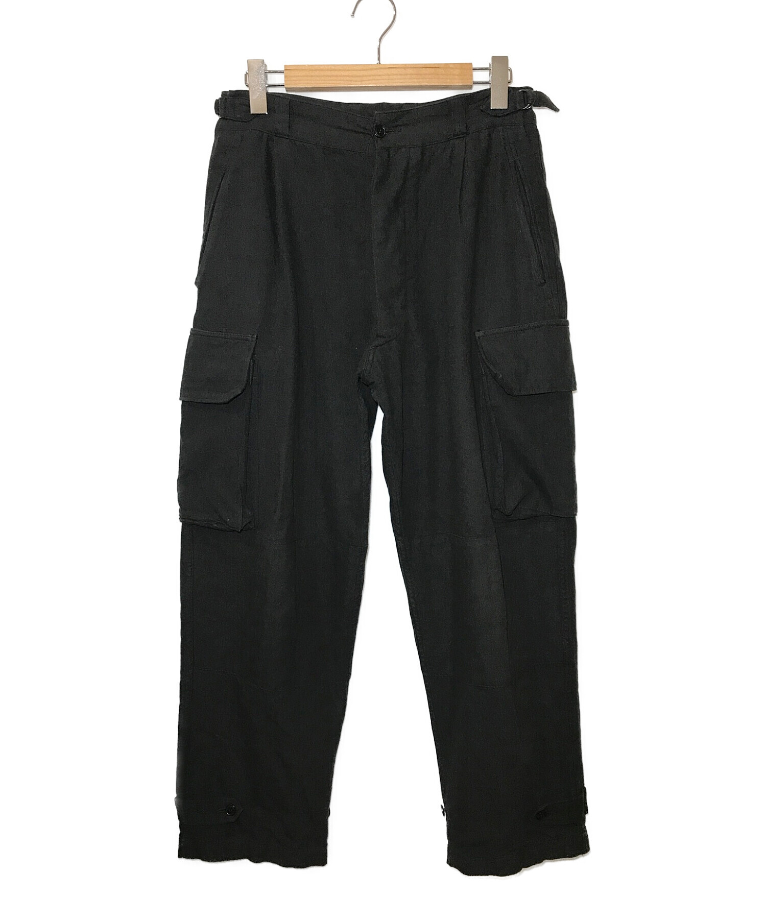 COMOLI (コモリ) ブラック 6ポケットパンツ ブラック サイズ:１