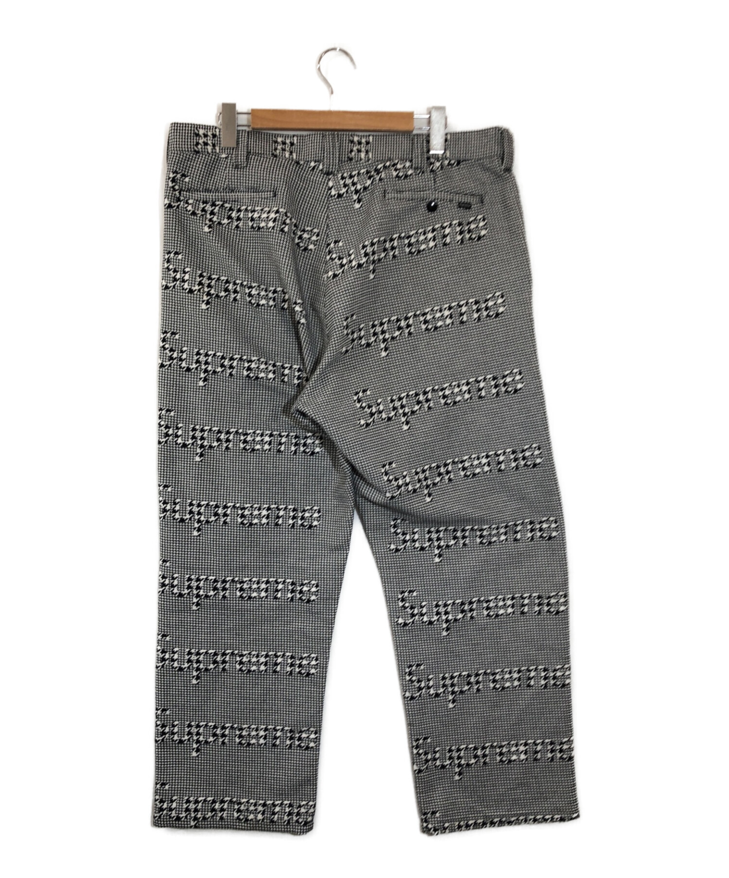 中古・古着通販】Supreme (シュプリーム) Work Pant Black Houndstooth