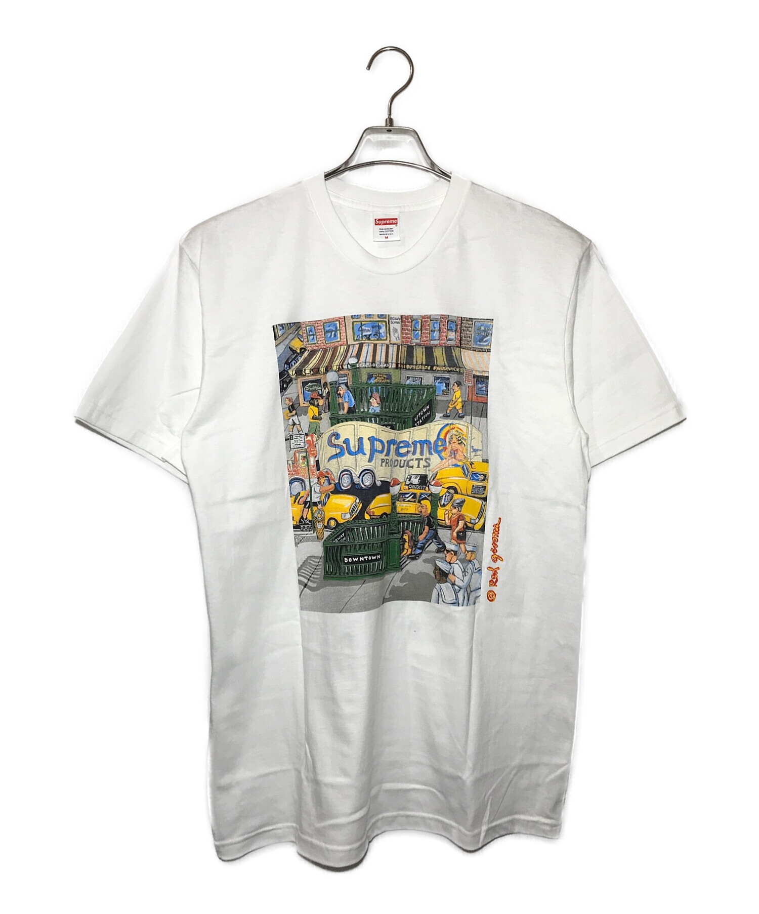 中古・古着通販】Supreme (シュプリーム) マンハッタンTEE ホワイト