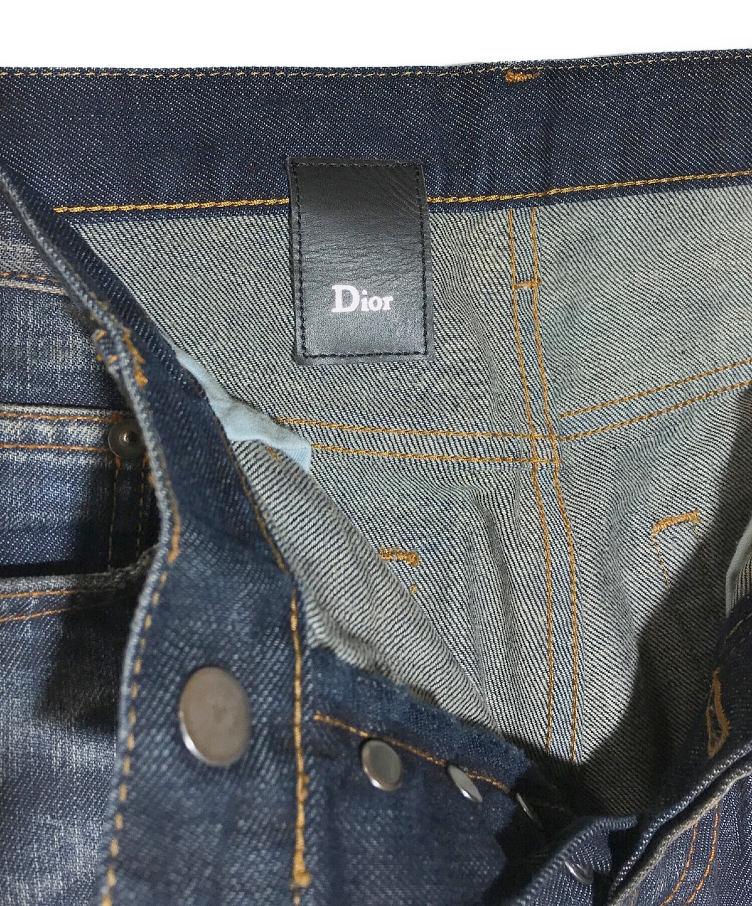 Dior Homme (ディオール オム) グリフィスパークデニムパンツ インディゴ サイズ:78.5cm（W31）