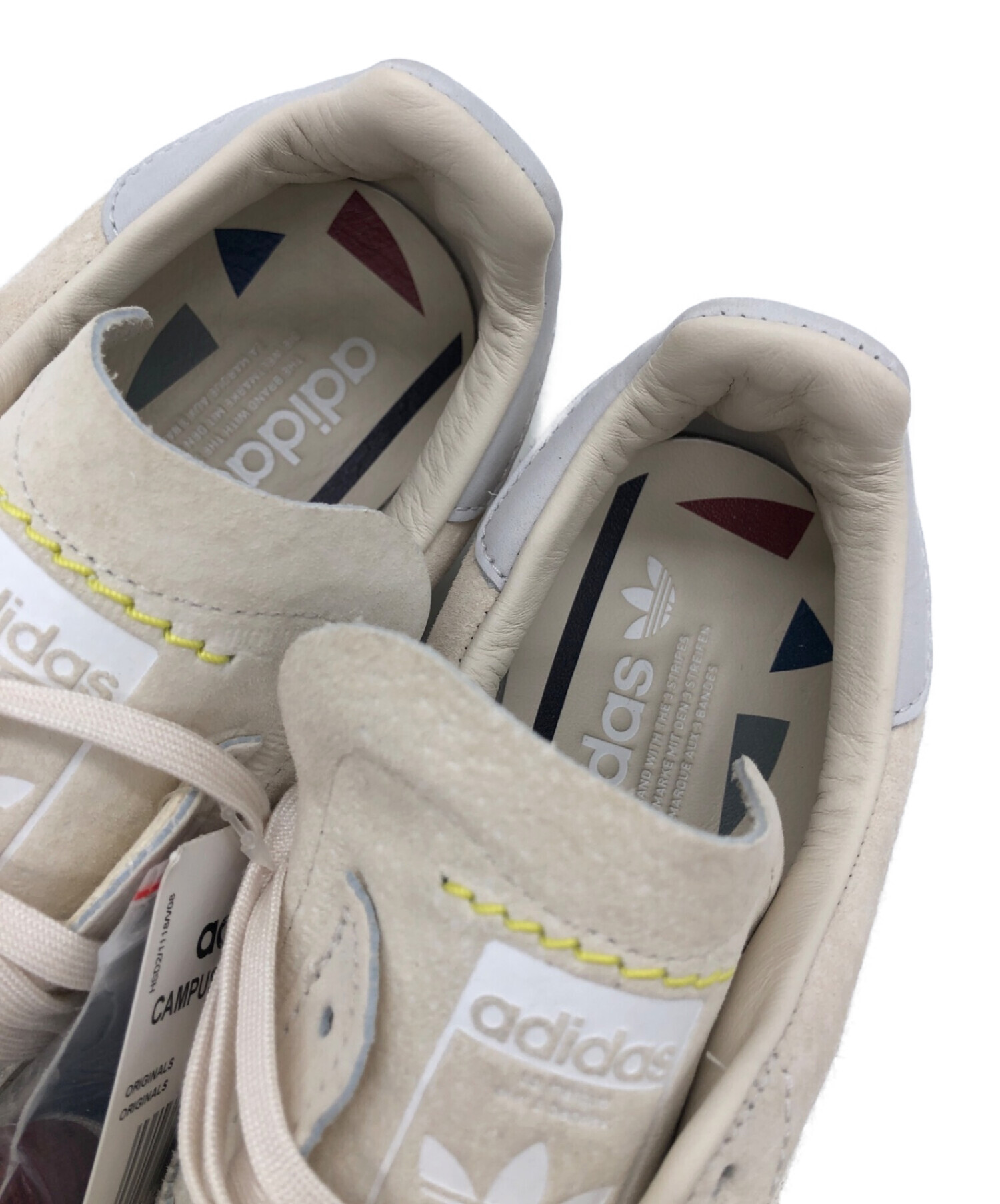 adidas (アディダス) キャンパス 80s アイボリー サイズ:28 未使用品