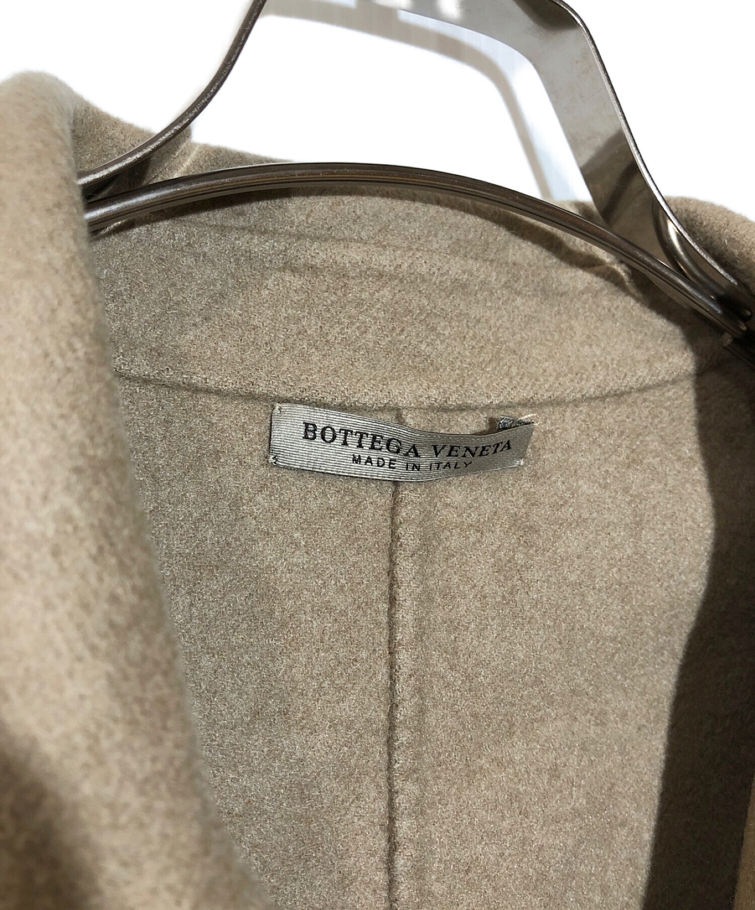 中古・古着通販】BOTTEGA VENETA (ボッテガベネタ) カシミアチェスターコート ブラウン サイズ:48｜ブランド・古着通販  トレファク公式【TREFAC FASHION】スマホサイト