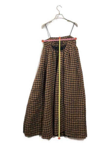 【todayful】Ginghamcheck Camisole Dress 38レディース