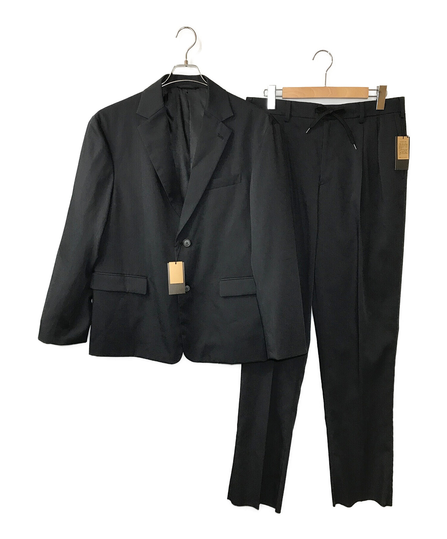 コムサデモード 黒スーツ 13号フォーマル/ドレス