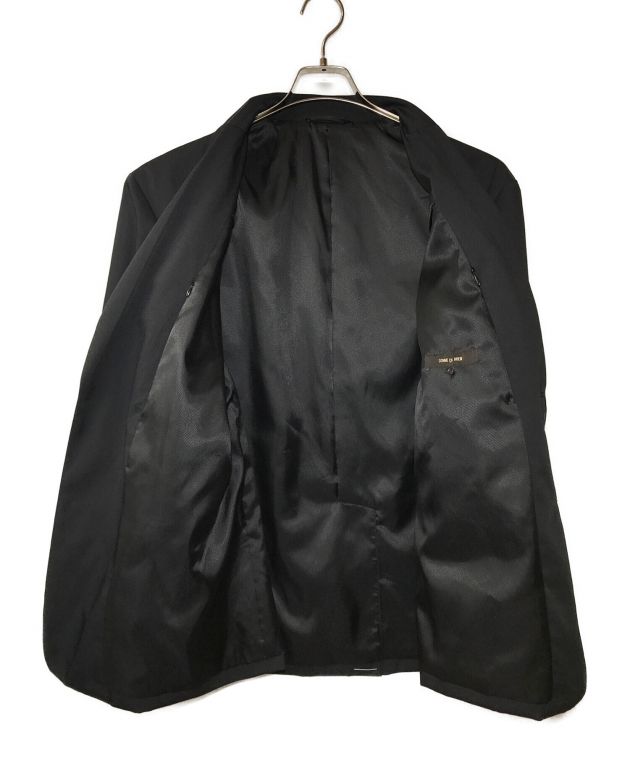COMME CA MEN (コムサ・メン) セットアップスーツ ブラック サイズ:L 未使用品