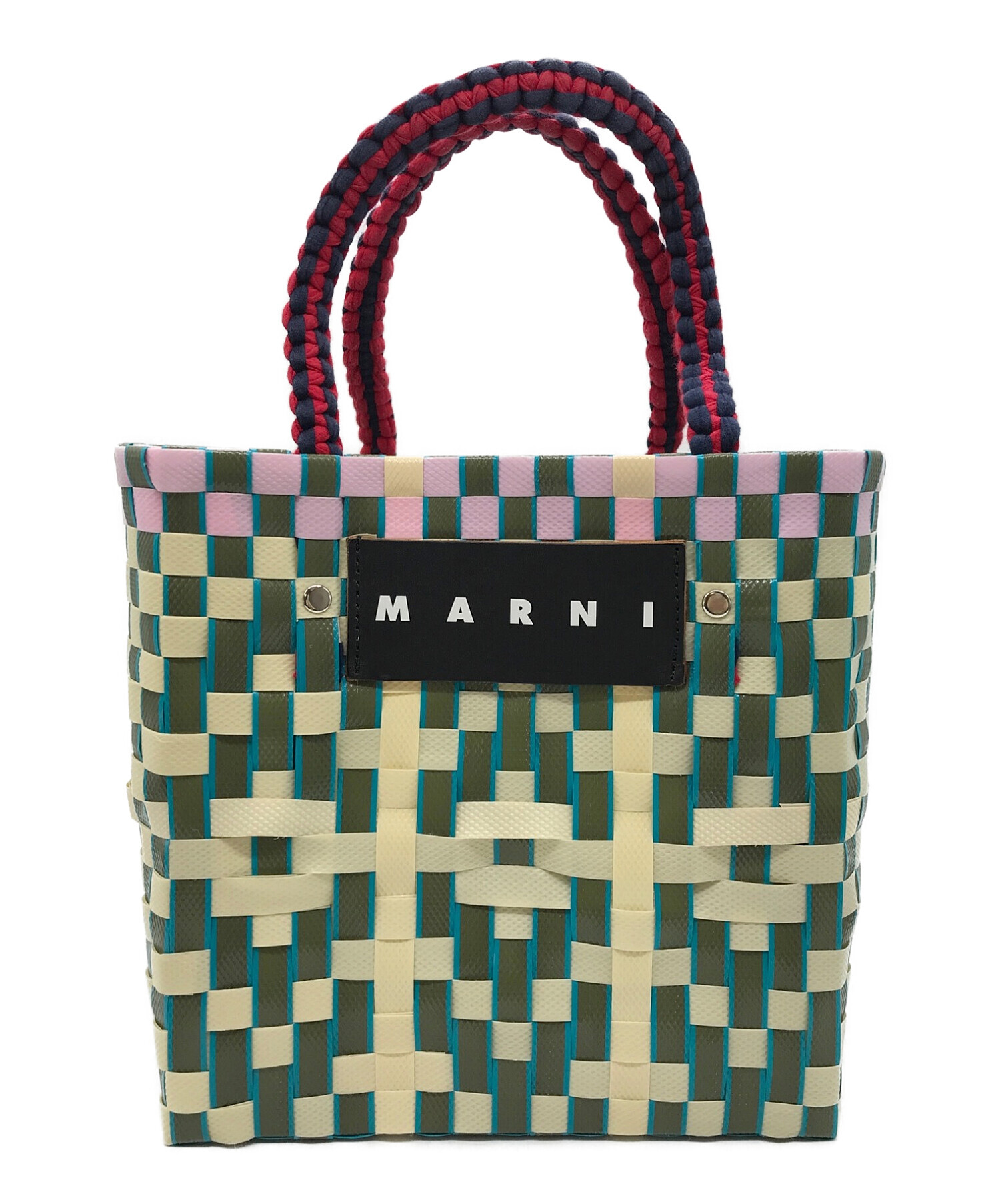 中古・古着通販】MARNI (マルニ) ミニピクニックバック ピンクベージュ ...