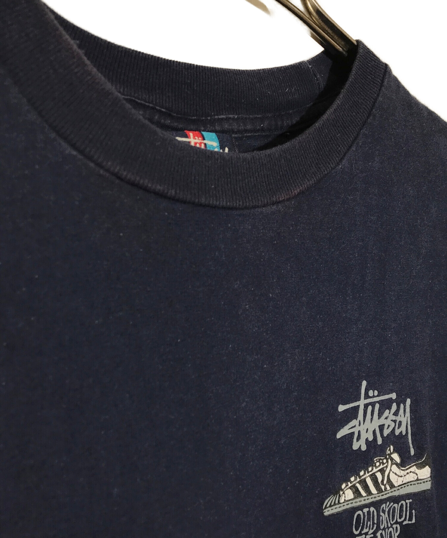 中古・古着通販】stussy (ステューシー) 90'sスーパースタープリントT