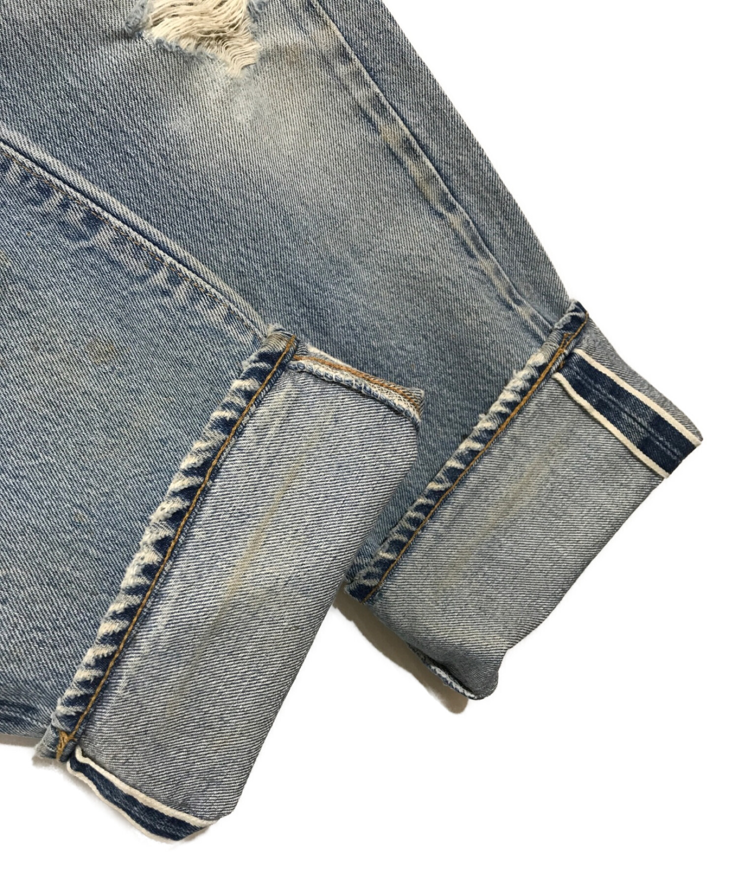 中古・古着通販】LEVI'S (リーバイス) ダメージ加工デニムパンツ