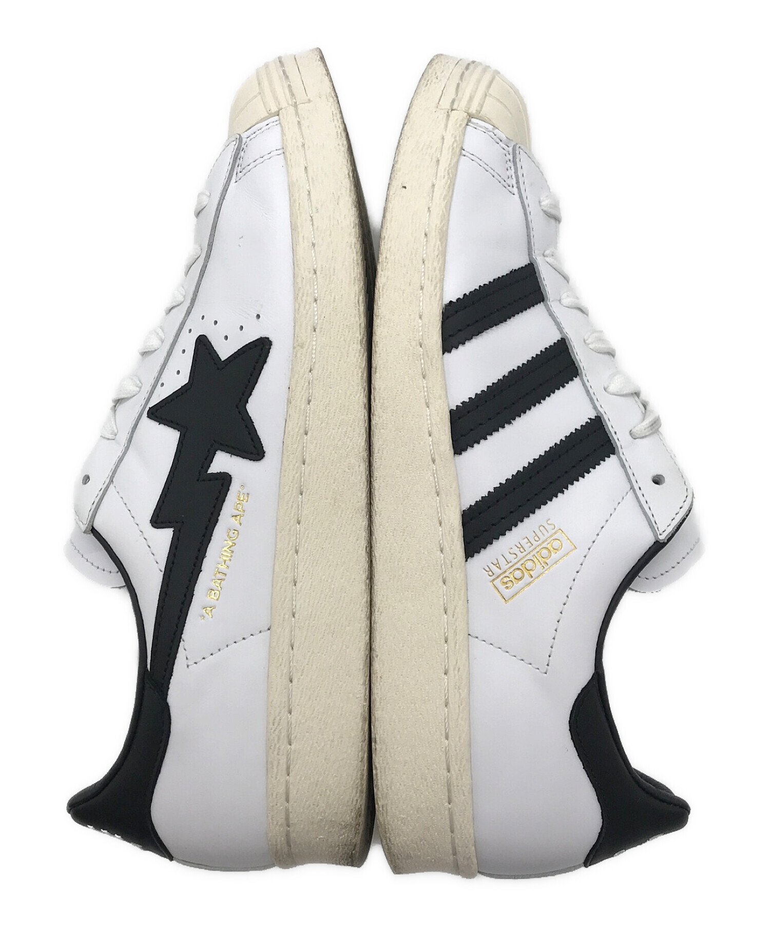Superstar 80s BAPE White adidas 27cm US9