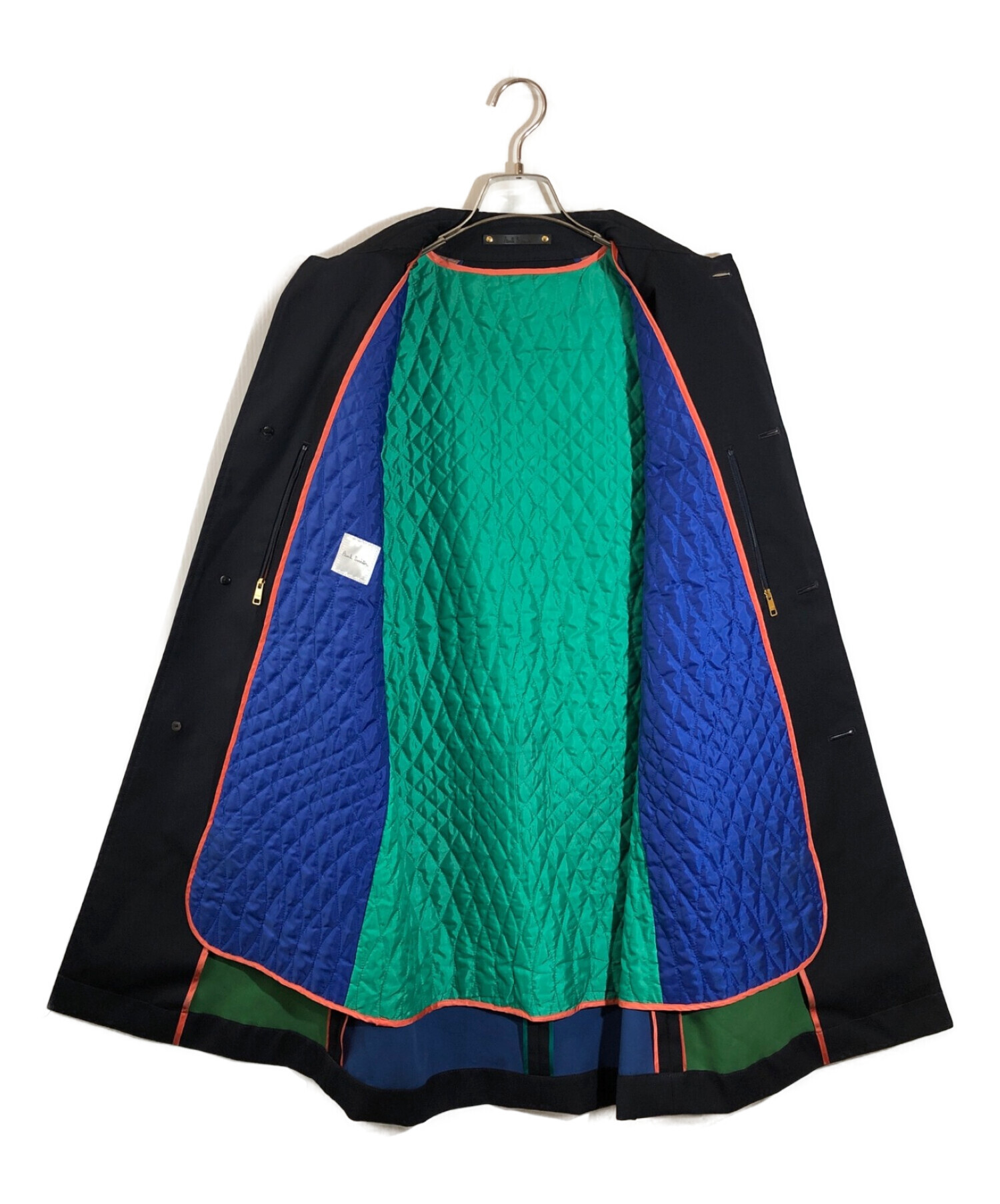 Paul Smith マルチカラー ライナー付ステンカラーコート - アウター