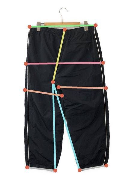 中古・古着通販】Supreme (シュプリーム) Cross Paneled Track Pant 21SS クロスパネルトラックパンツ ブラック  サイズ:L｜ブランド・古着通販 トレファク公式【TREFAC FASHION】スマホサイト