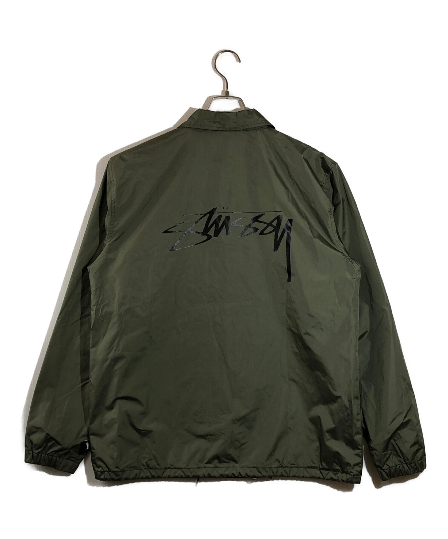 stussy (ステューシー) コーチジャケット グリーン サイズ:M