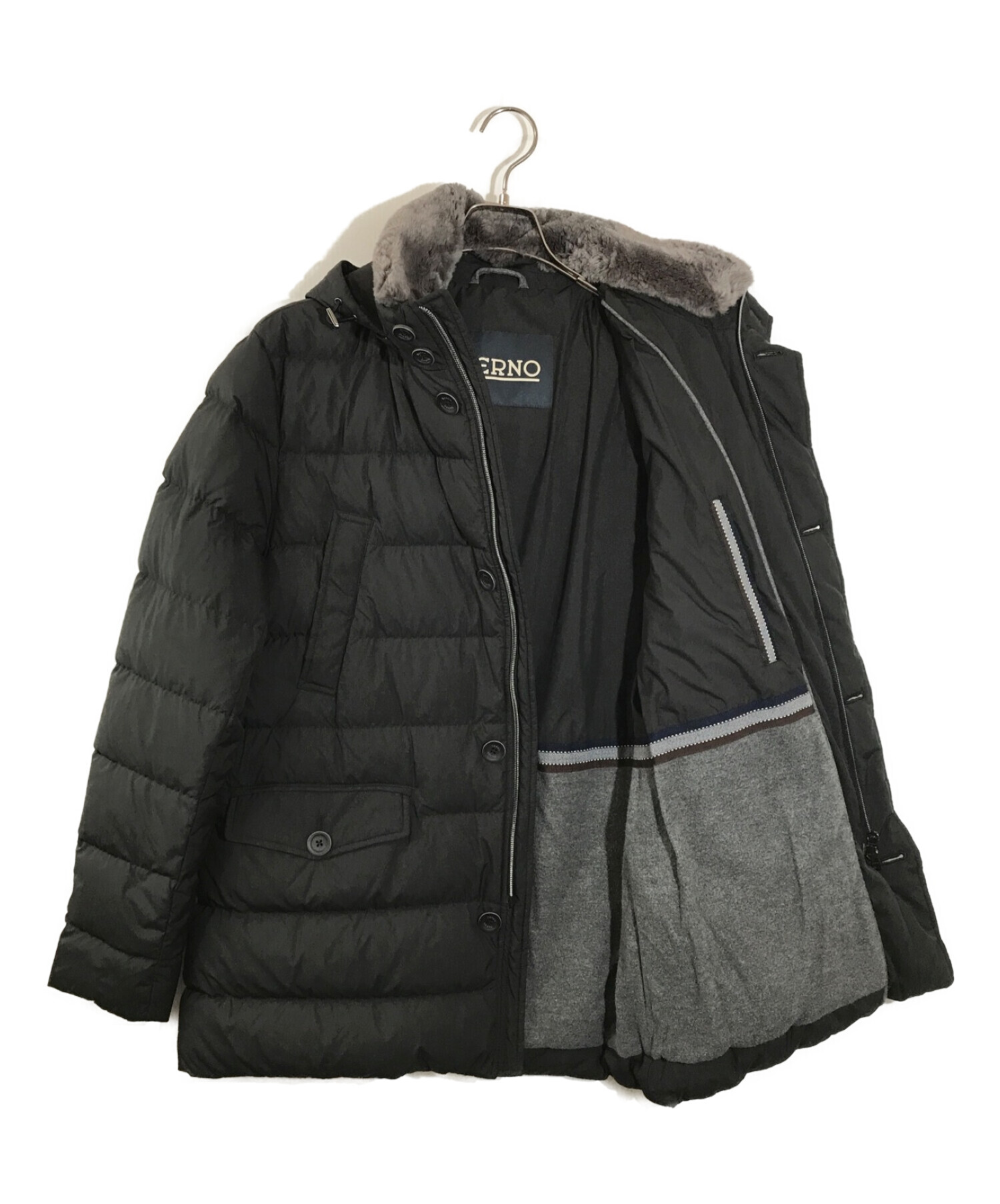 中古・古着通販】HERNO (ヘルノ) N-3B Nylon Down Jacket N-3Bナイロン