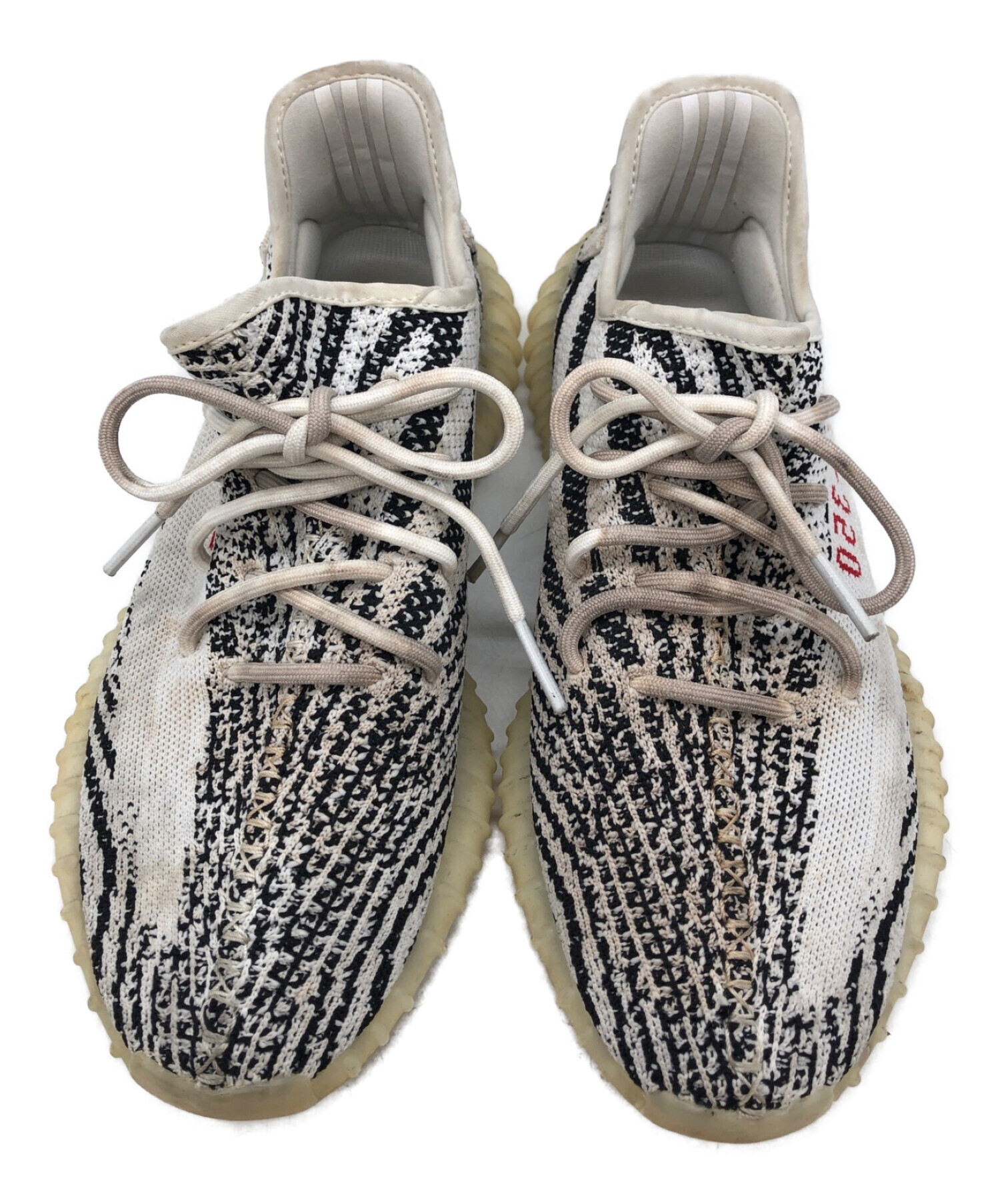 adidas (アディダス) YEEZY BOOST 350 V2　イージーブースト350 V2 ホワイト×ブラック サイズ:27.5