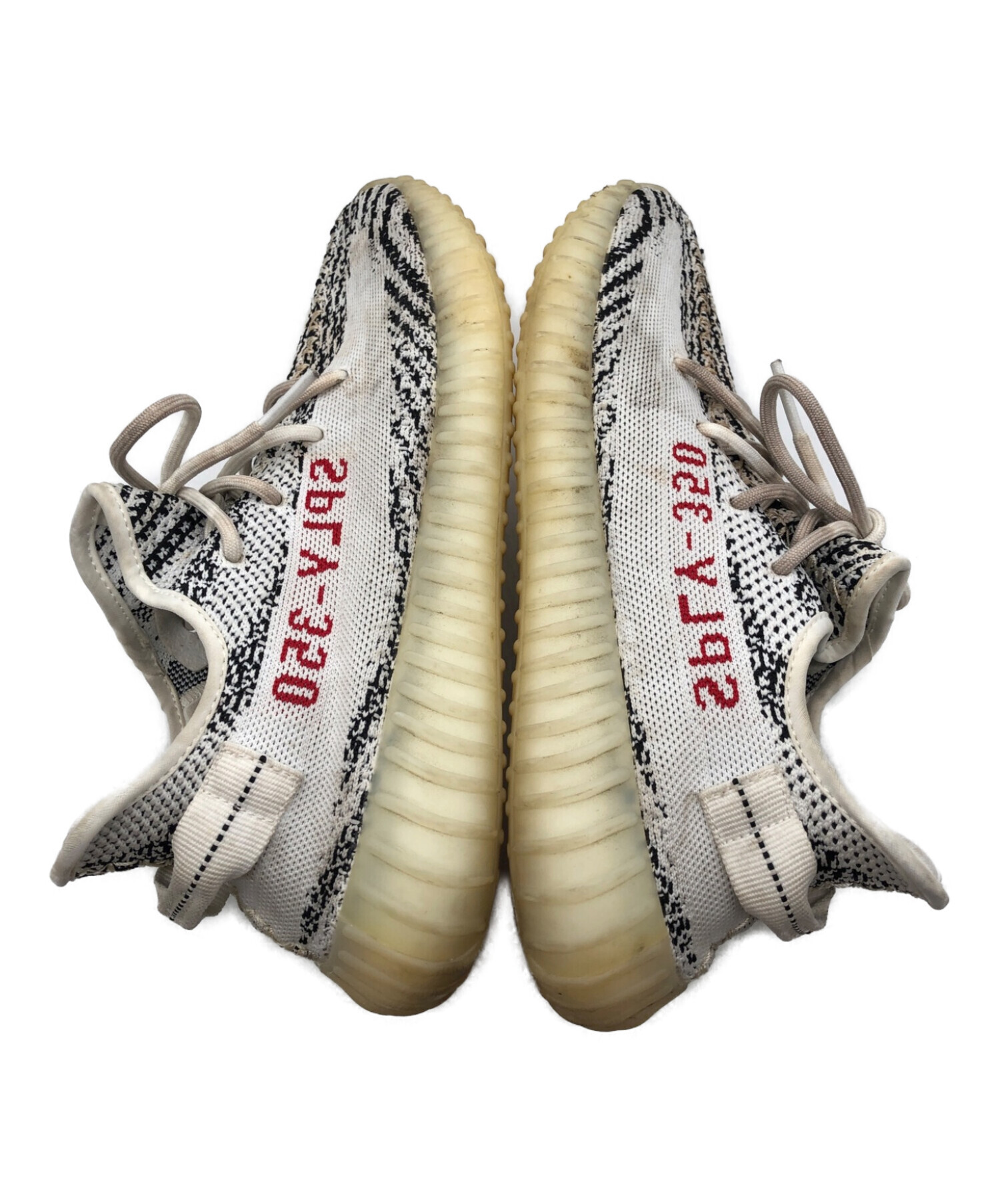 adidas (アディダス) YEEZY BOOST 350 V2　イージーブースト350 V2 ホワイト×ブラック サイズ:27.5