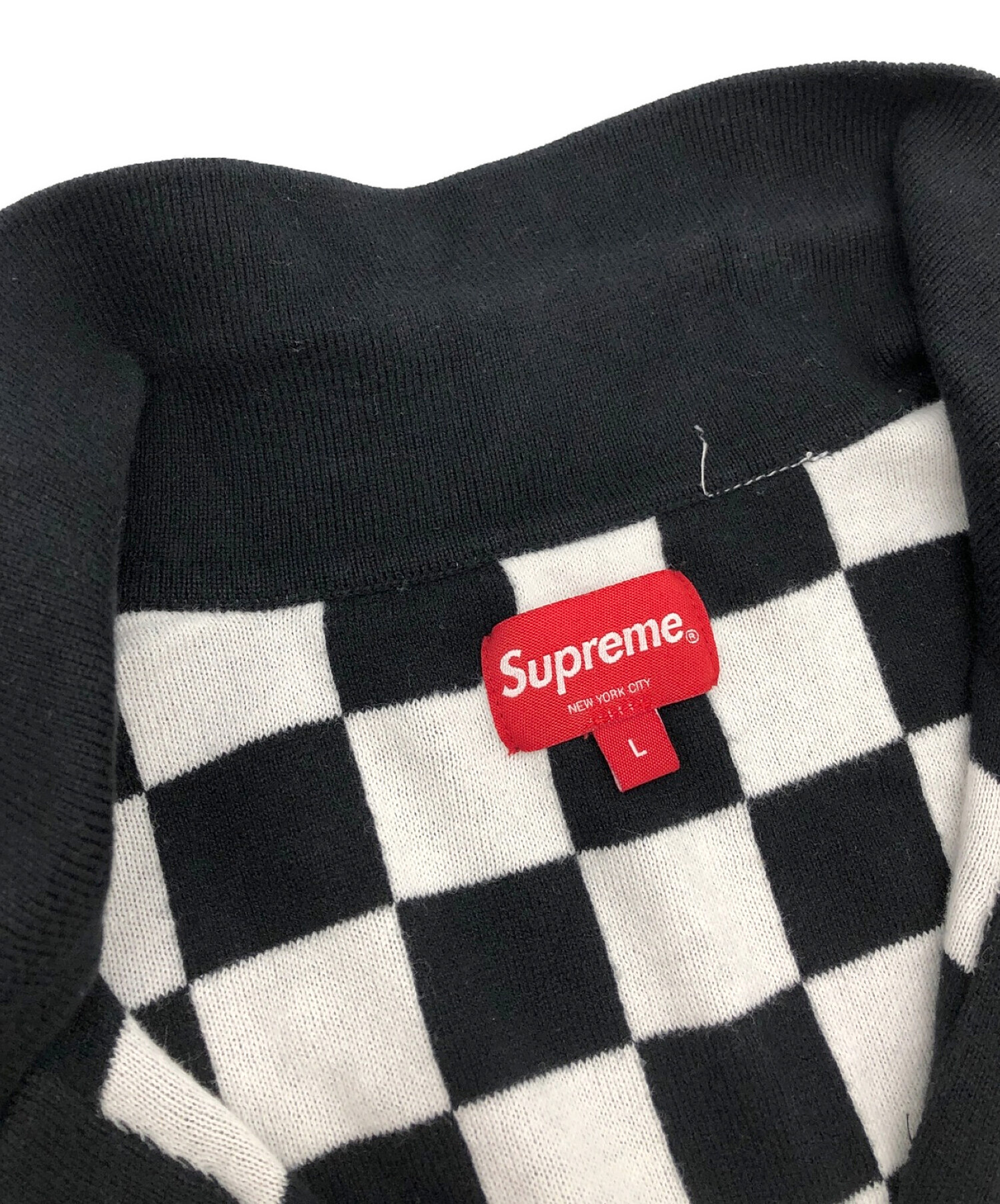 中古・古着通販】Supreme (シュプリーム) Checkerboard Zip Polo