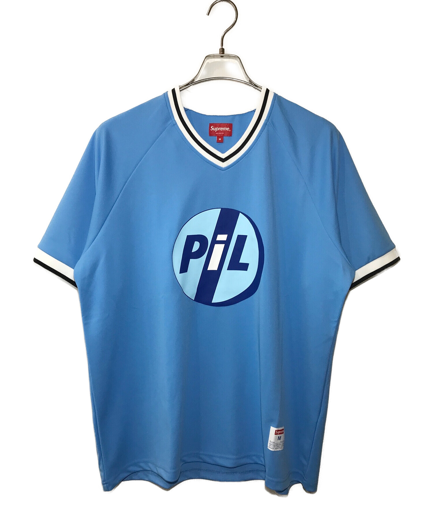 SUPREME (シュプリーム) PiL ベースボール トップ ブルー サイズ:M