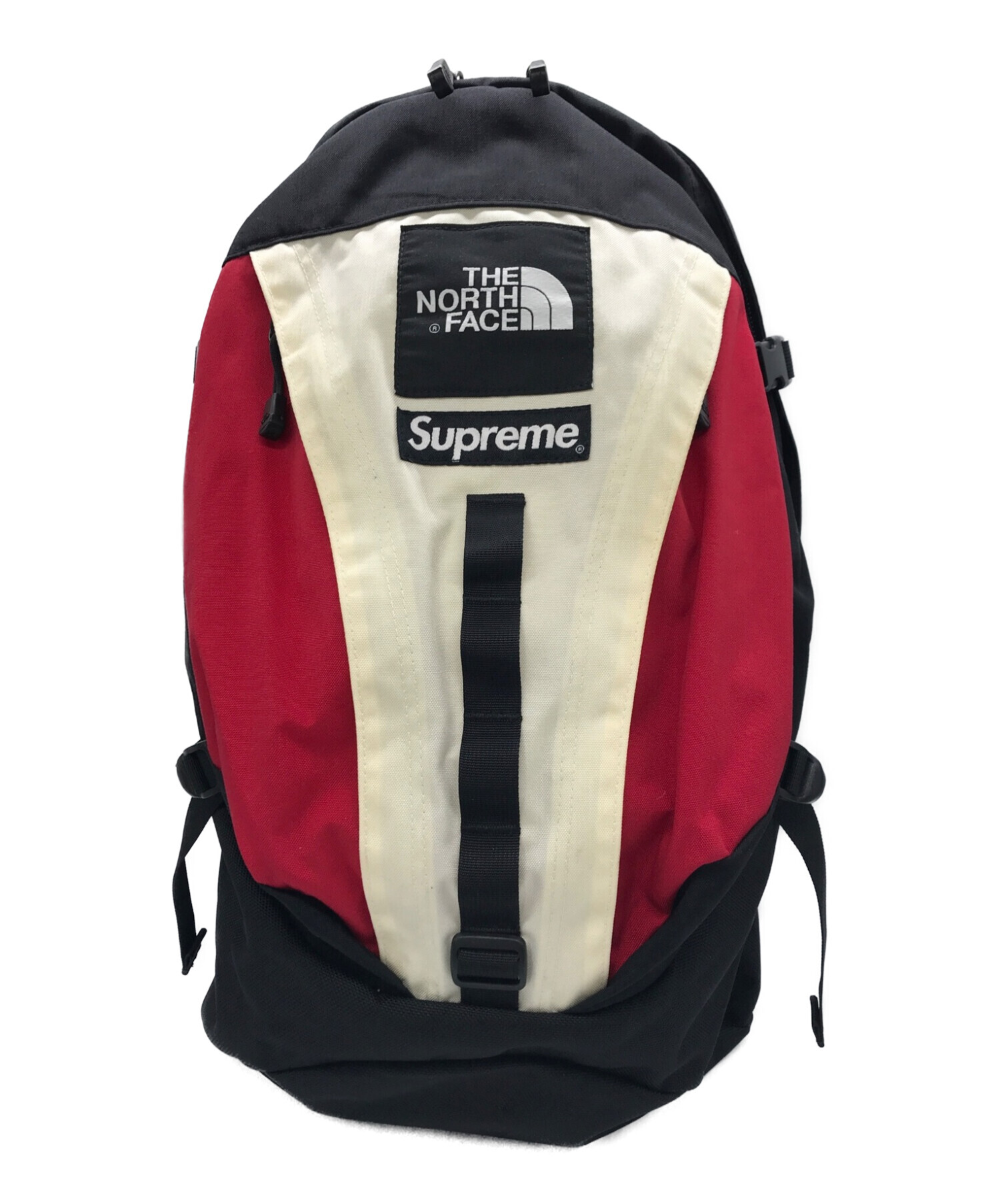 THE NORTH FACE (ザ ノース フェイス) Supreme (シュプリーム) Expedition backpack　バックパック  レッド×ブラック サイズ:下記参照