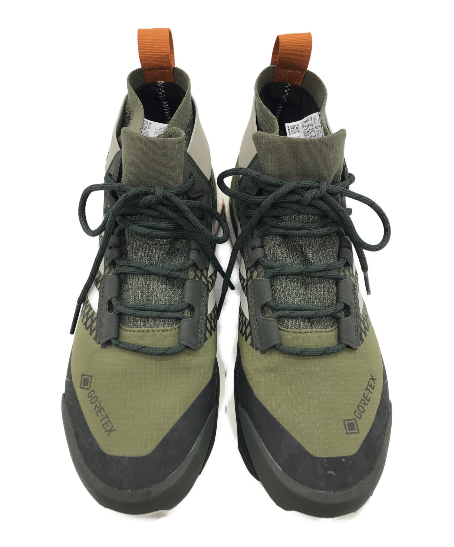 adidas (アディダス) terrex freehiker gtx　トレイルランニングシューズ グリーン サイズ:26