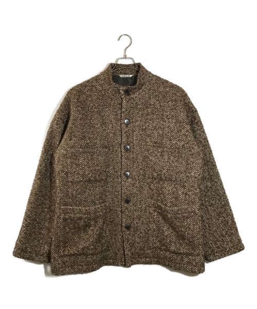 中古・古着通販】AURALEE (オーラリー) WOOL ALPACA HERINGBONE TWEED