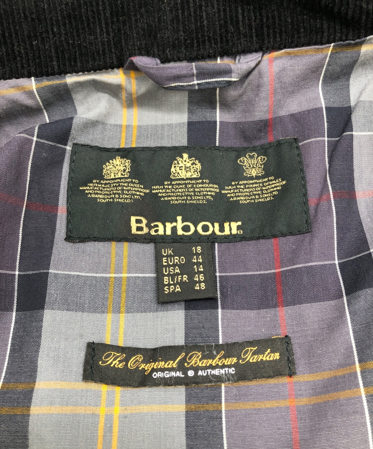 中古・古着通販】Barbour (バブアー) フライウェイトレーベルオイル