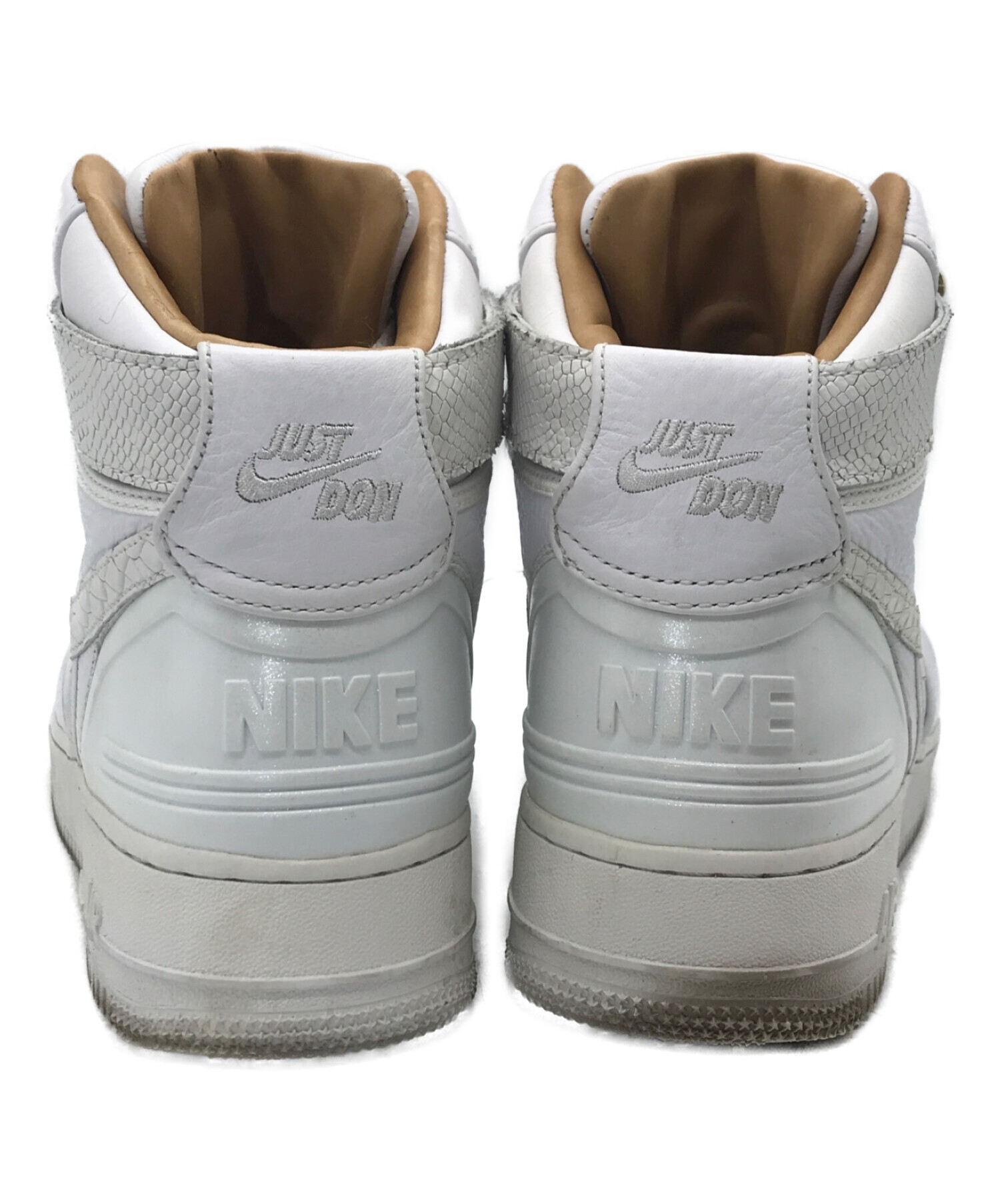 NIKE (ナイキ) AIR FORCE 1 HI JUST DON　エアフォース1 ハイ ジャストドン ホワイト サイズ:26.5