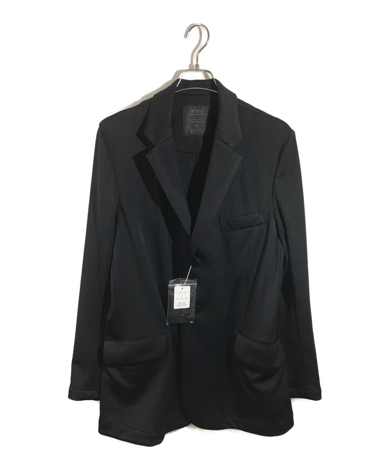 中古・古着通販】s'yte (サイト) SMOOTH POLYESTER 2BS SLIM JACKET